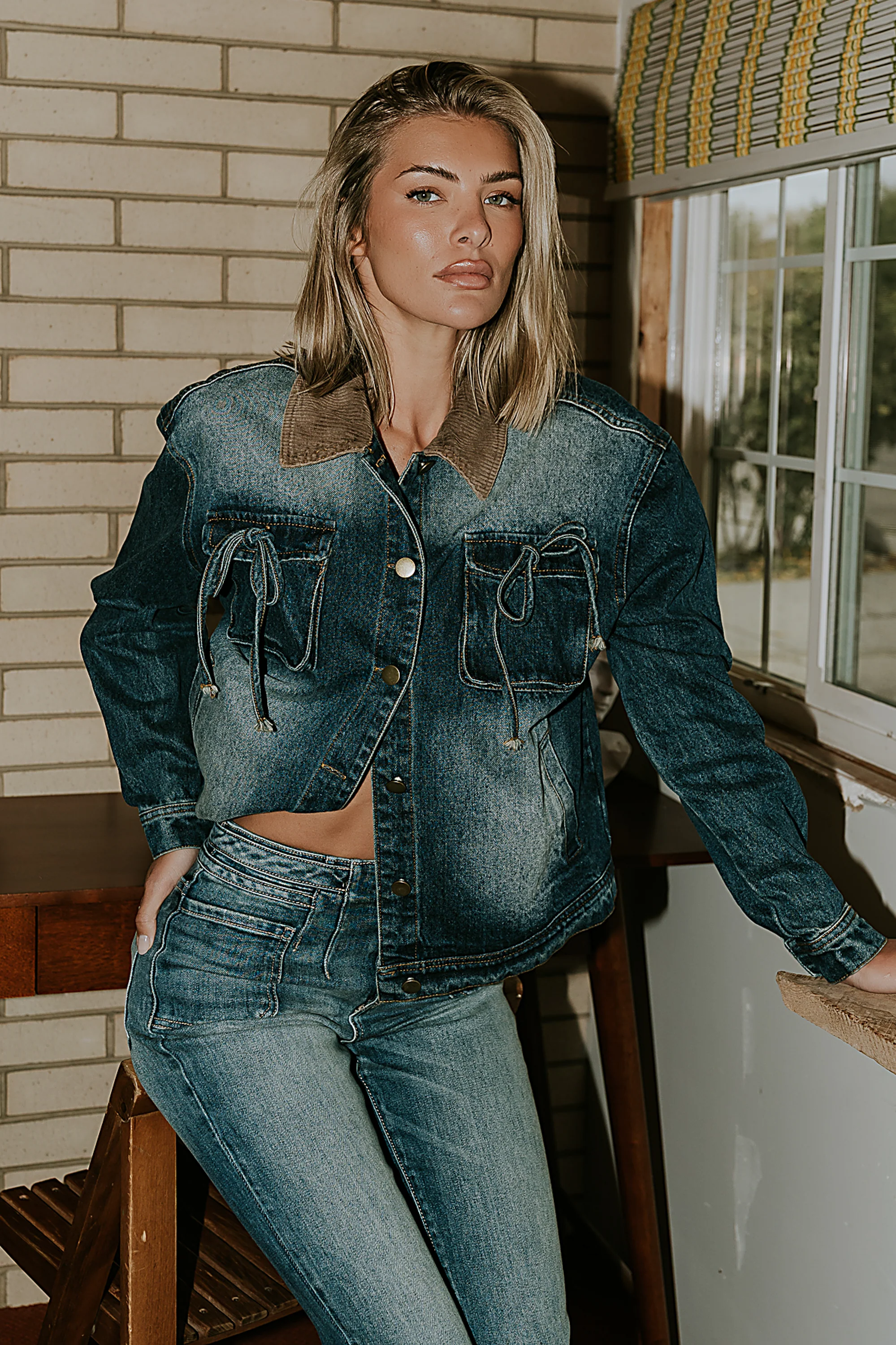 Ashton Denim Jacket - FINAL SALE - Image 4