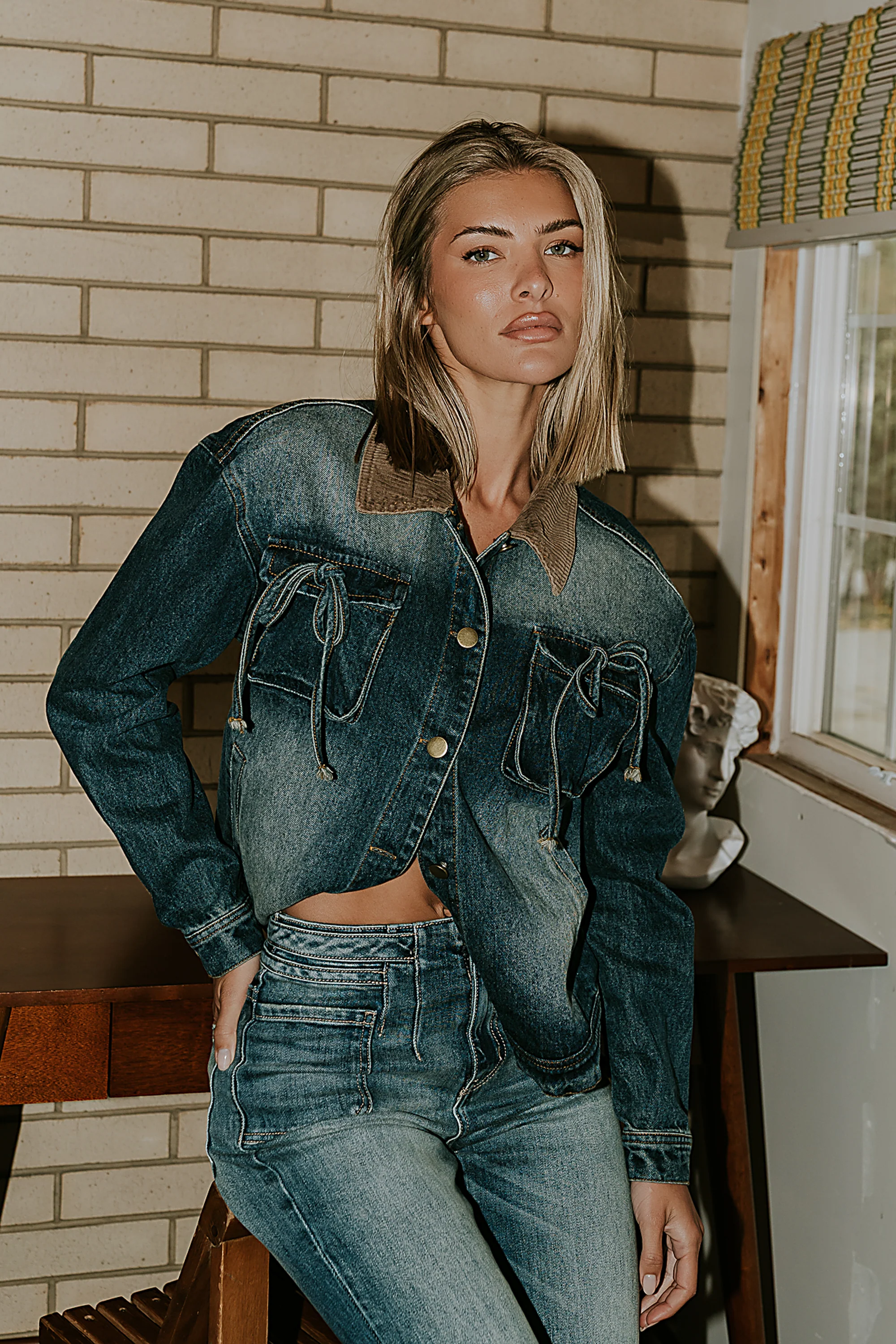 Ashton Denim Jacket - FINAL SALE - Image 7