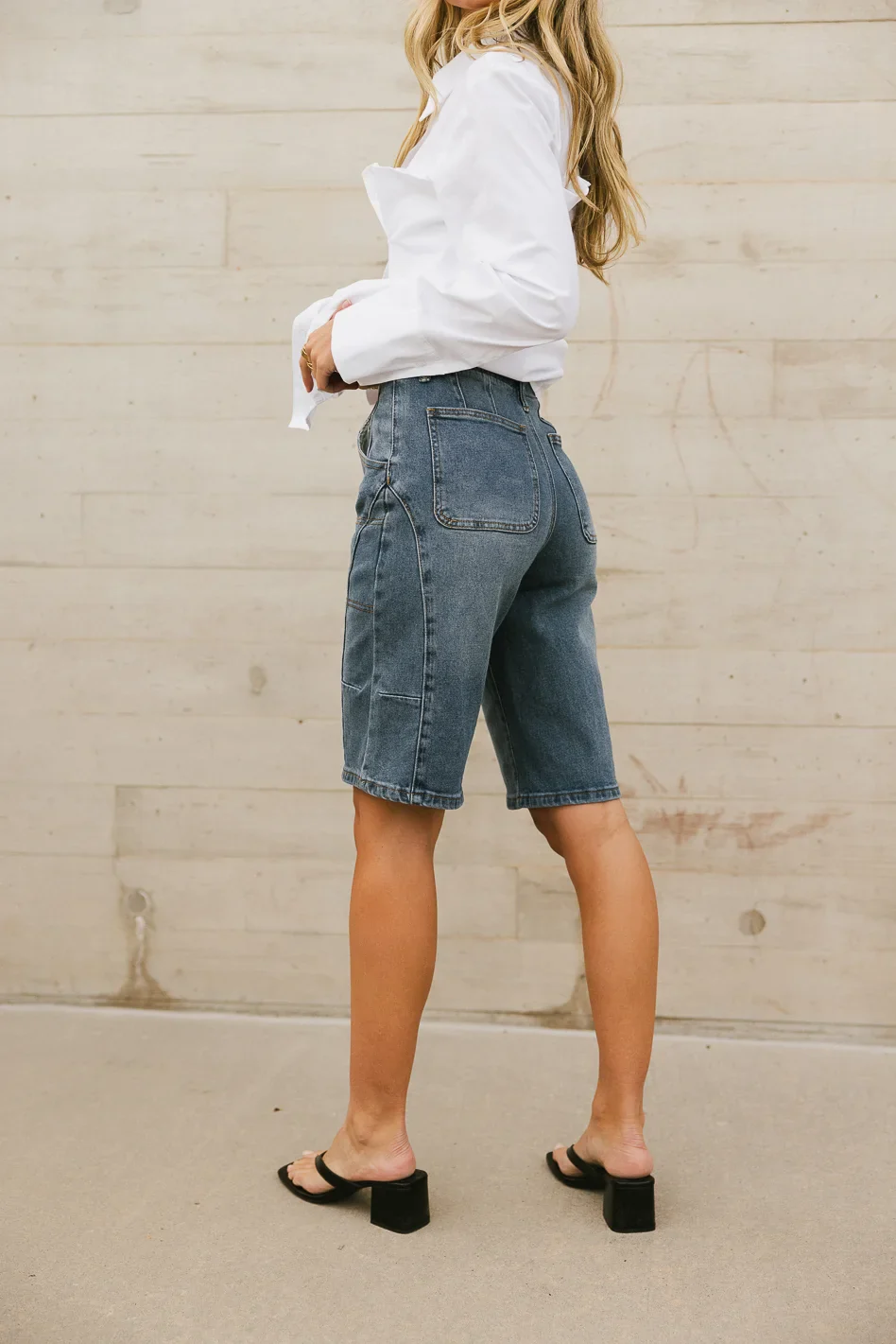 Ashtyn Denim Bermudas - FINAL SALE - Image 5