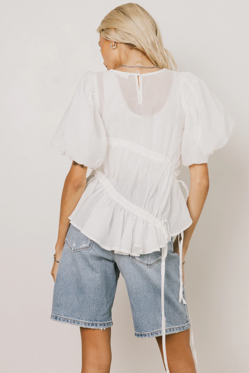 Aspen Sheer Blouse - FINAL SALE - Image 3
