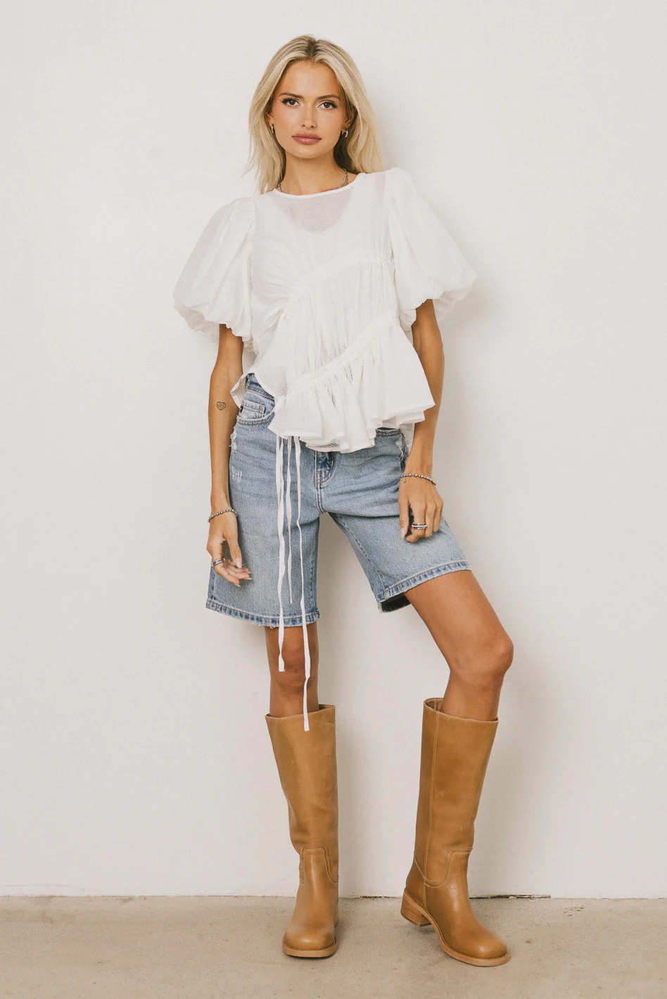 Aspen Sheer Blouse - FINAL SALE - Image 4