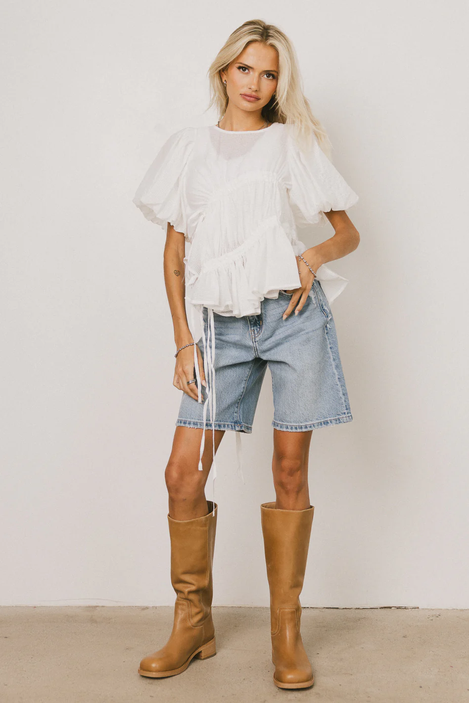 Aspen Sheer Blouse - FINAL SALE - Image 5