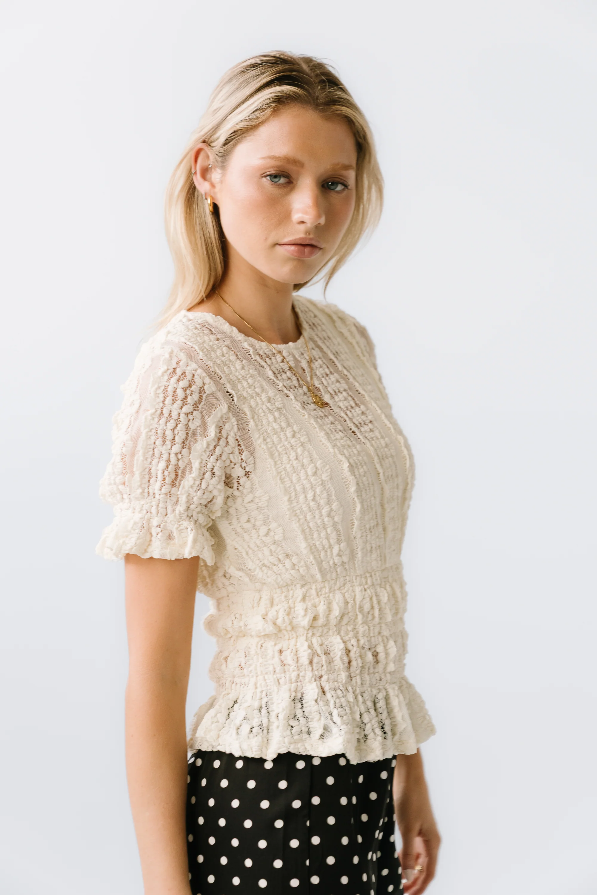 Aubree Sheer Sweater - FINAL SALE - Image 5