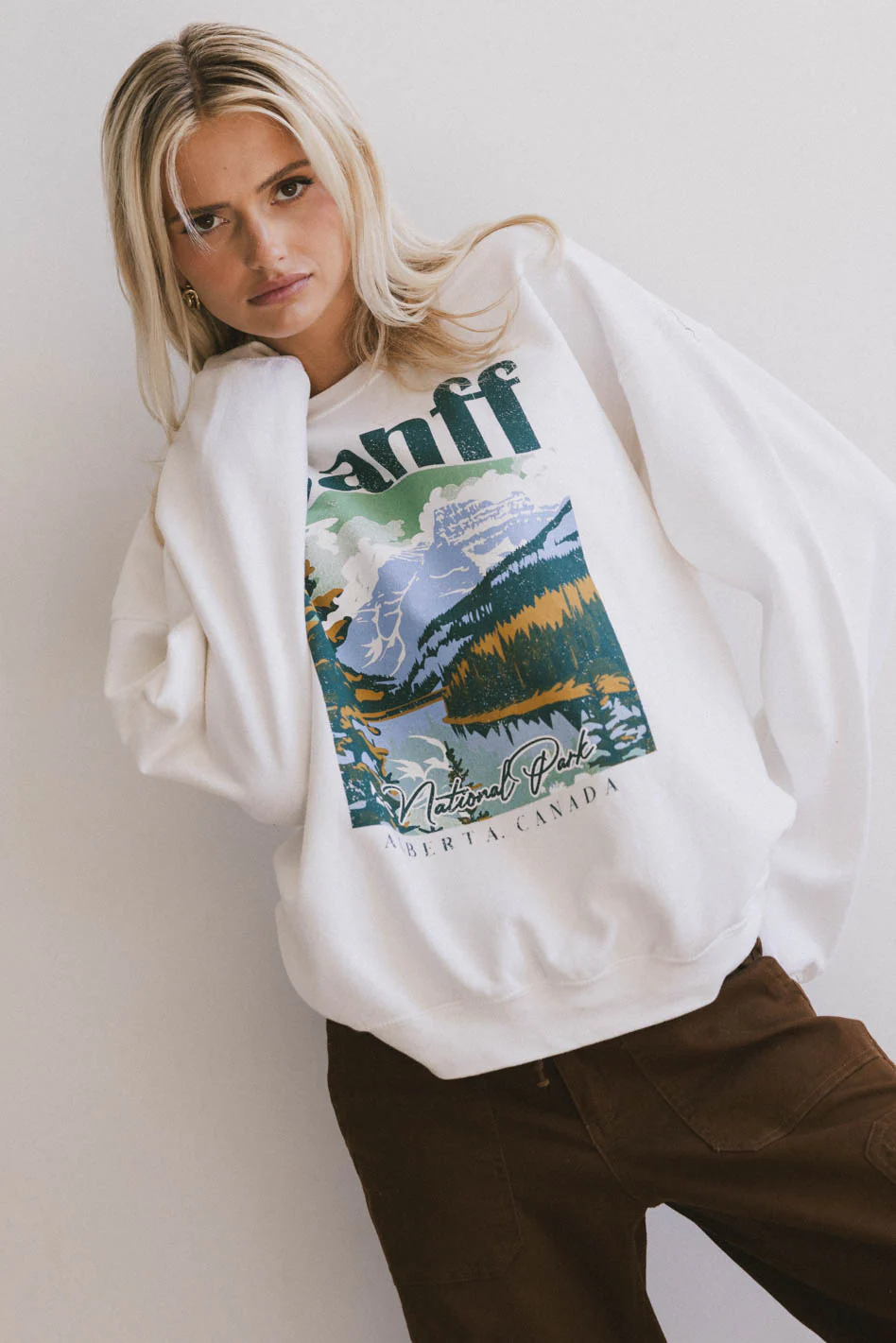 Banff Graphic Crewneck - FINAL SALE - Image 2