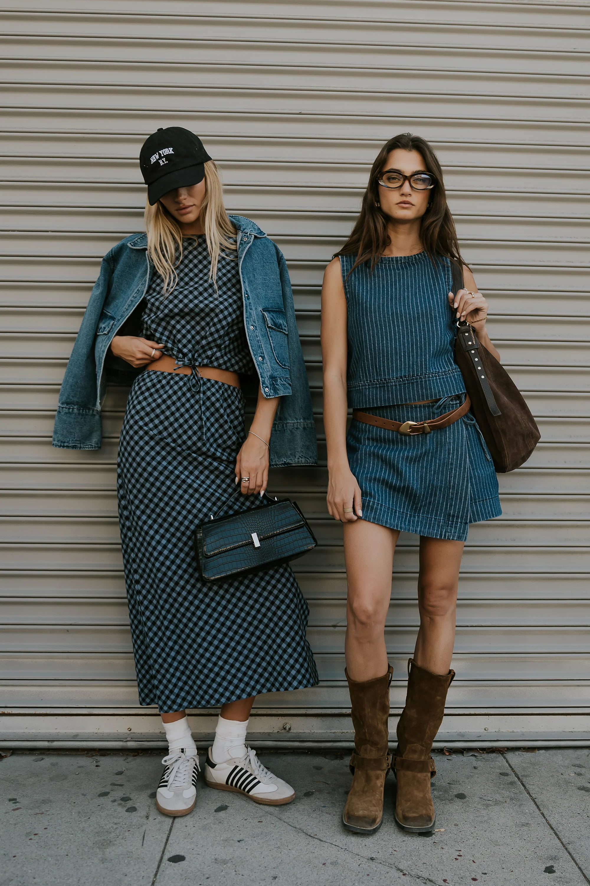 Baylor Plaid Midi Skirt - Image 3