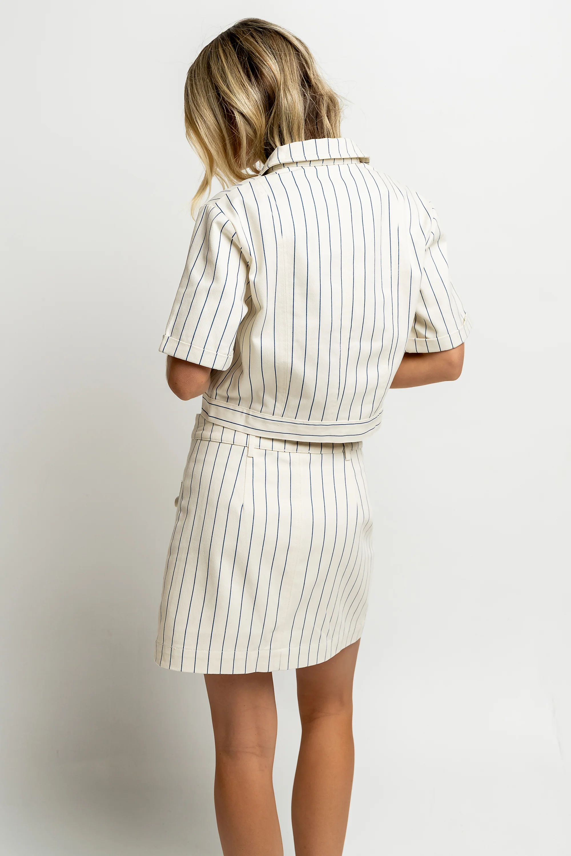 Baylor Striped Button Up - FINAL SALE - Image 5