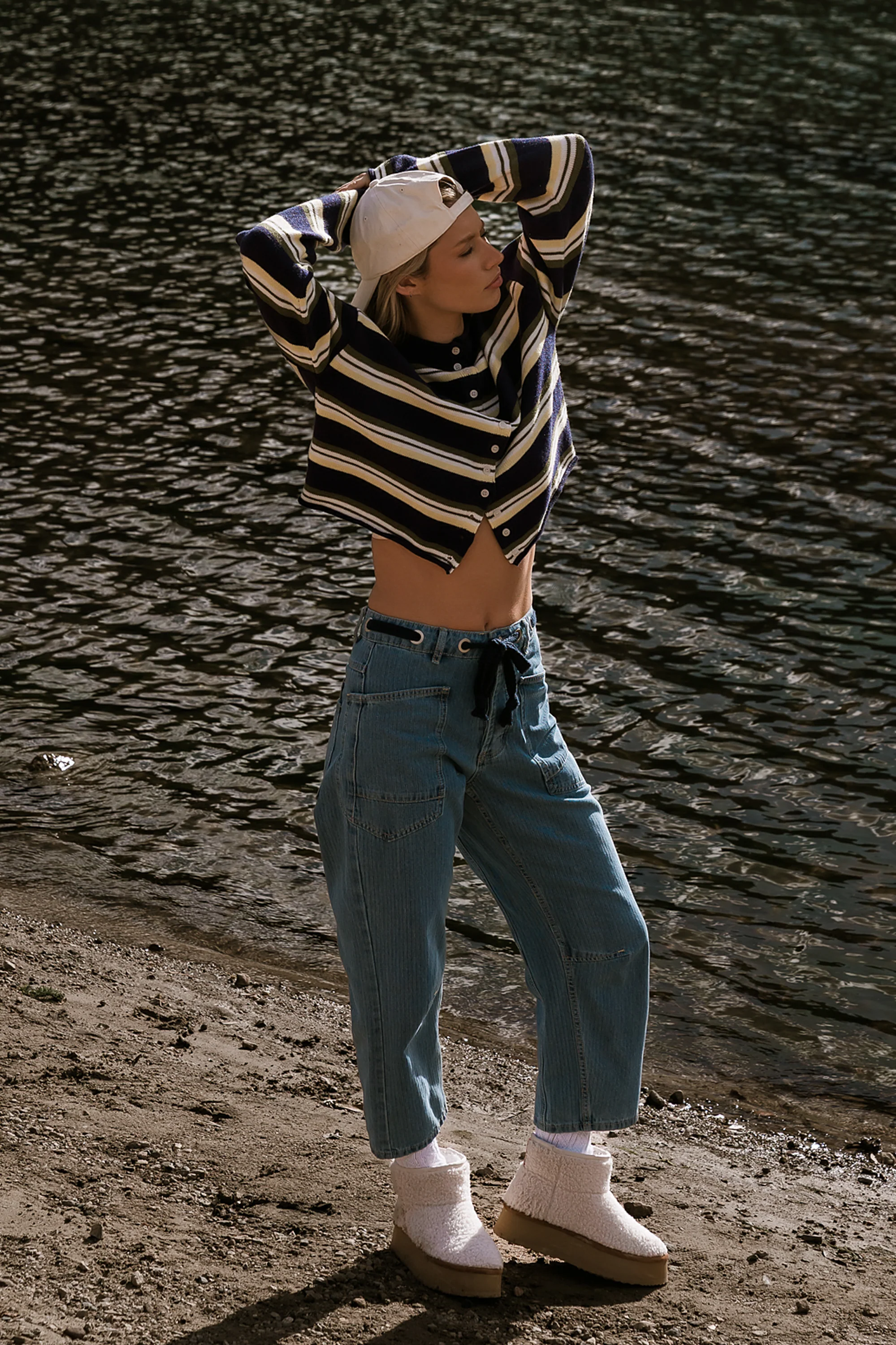 Baylor Striped Cardigan - FINAL SALE - Image 6