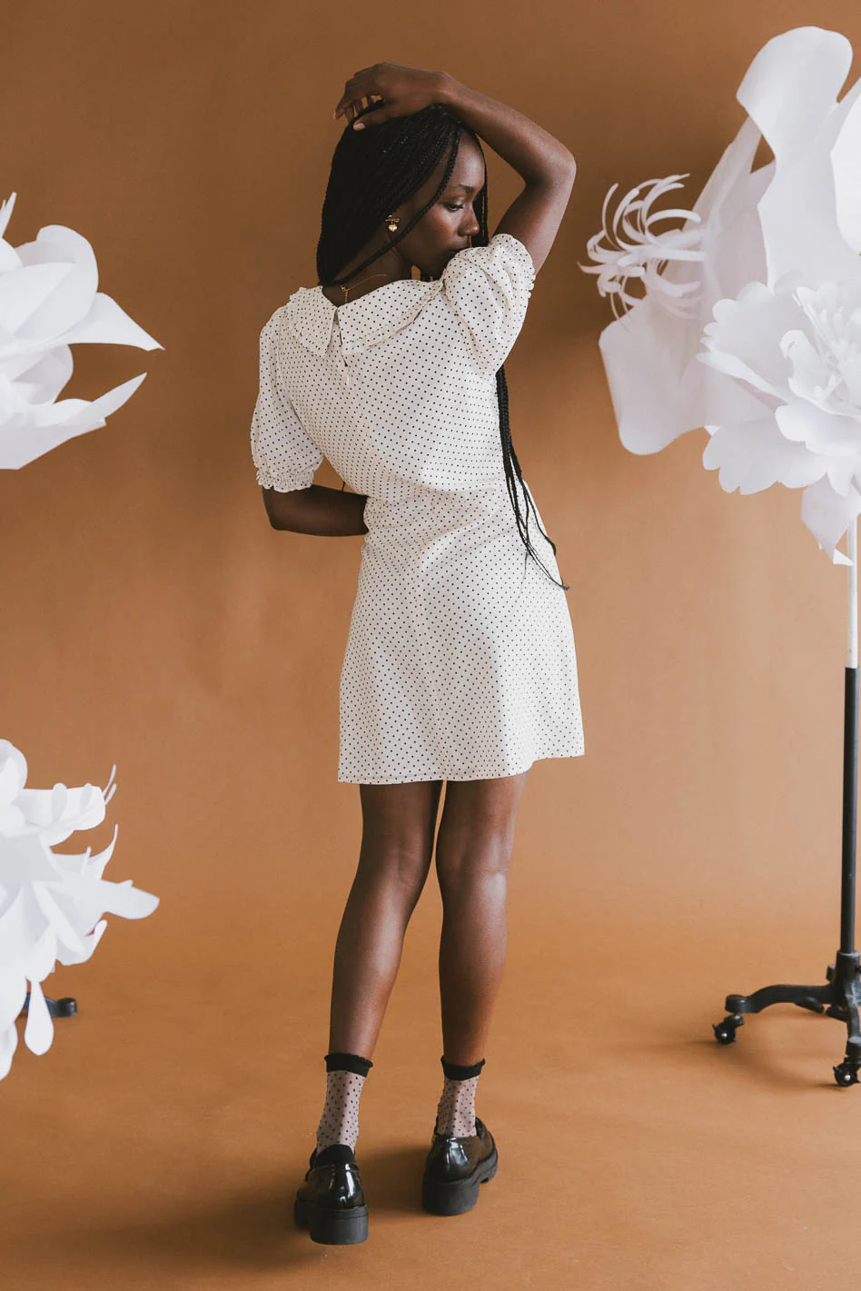 Becca Polka Dot Mini Dress - FINAL SALE - Image 4