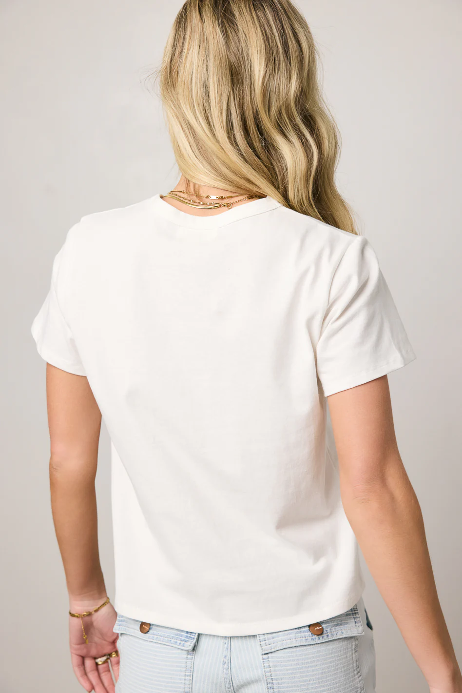 Bella Mia Graphic Tee in Blue - FINAL SALE - Image 5