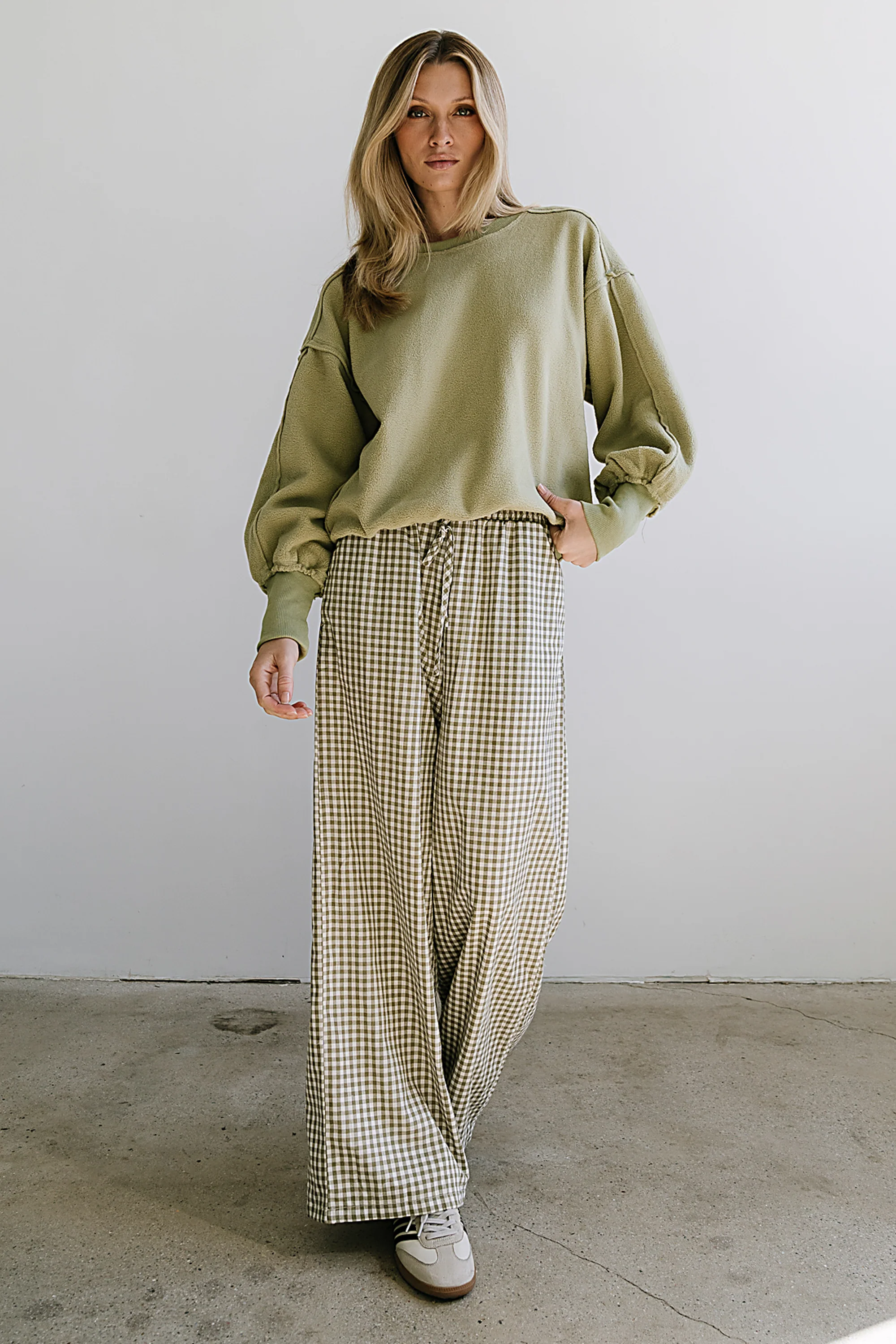Belle Fleece Pullover Sweater - Image 3