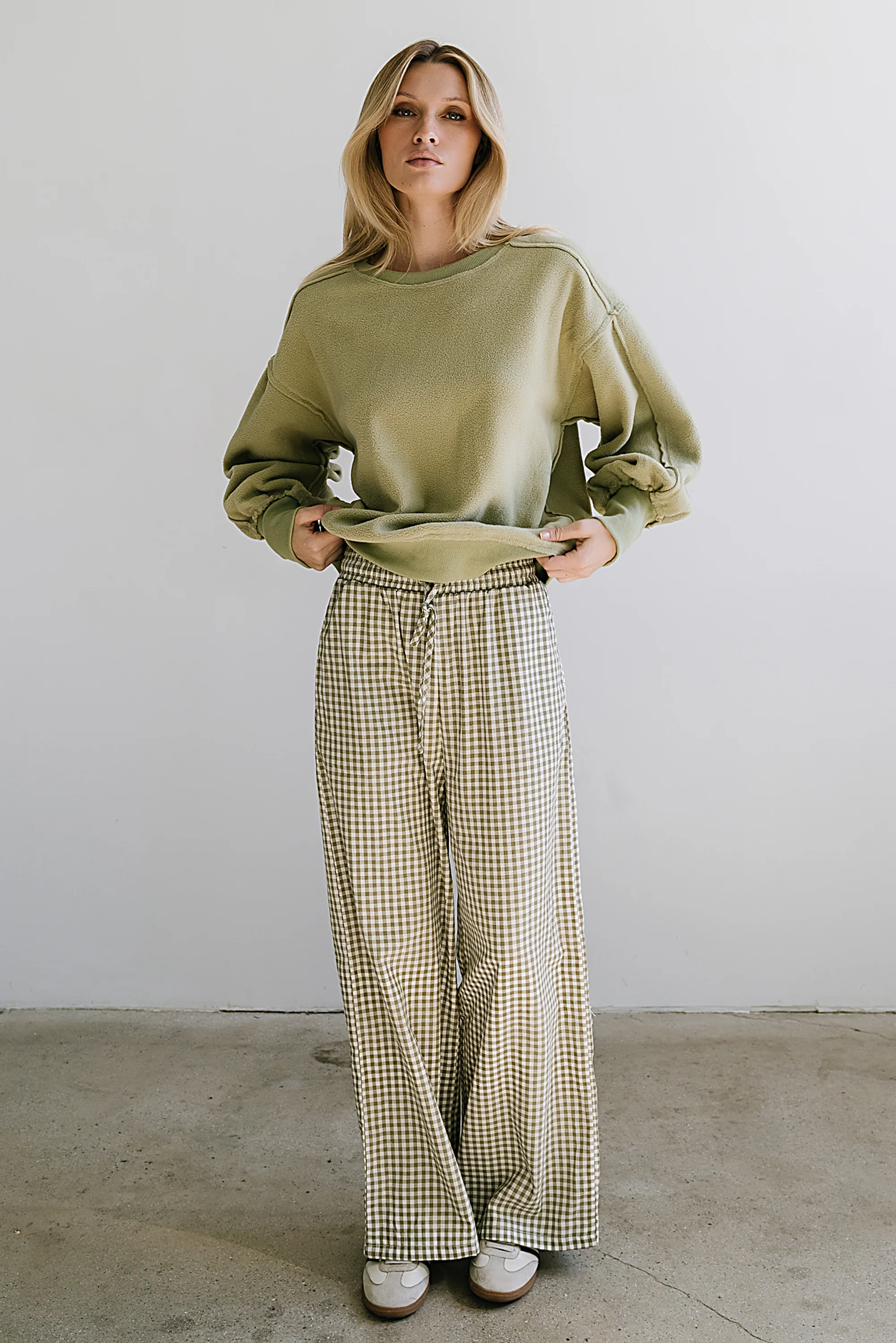 Belle Fleece Pullover Sweater - Image 4