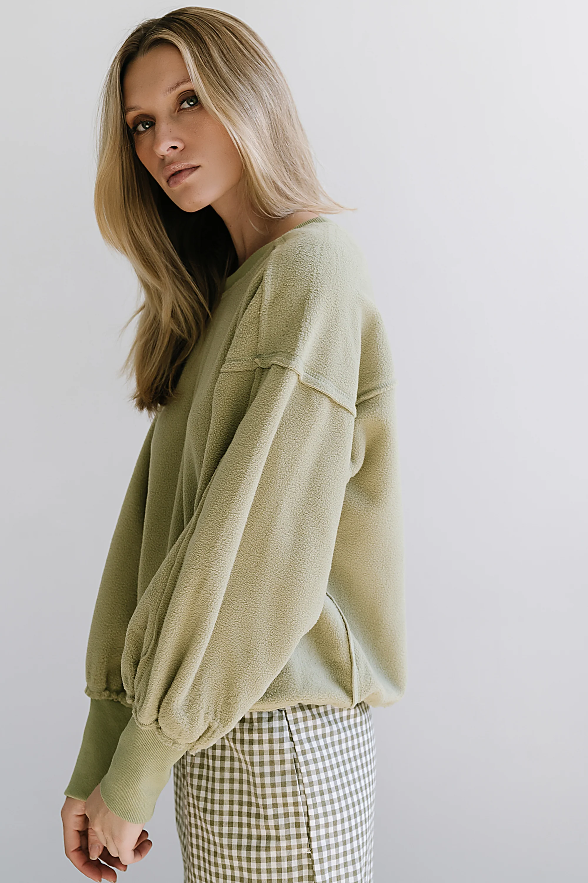 Belle Fleece Pullover Sweater - Image 9