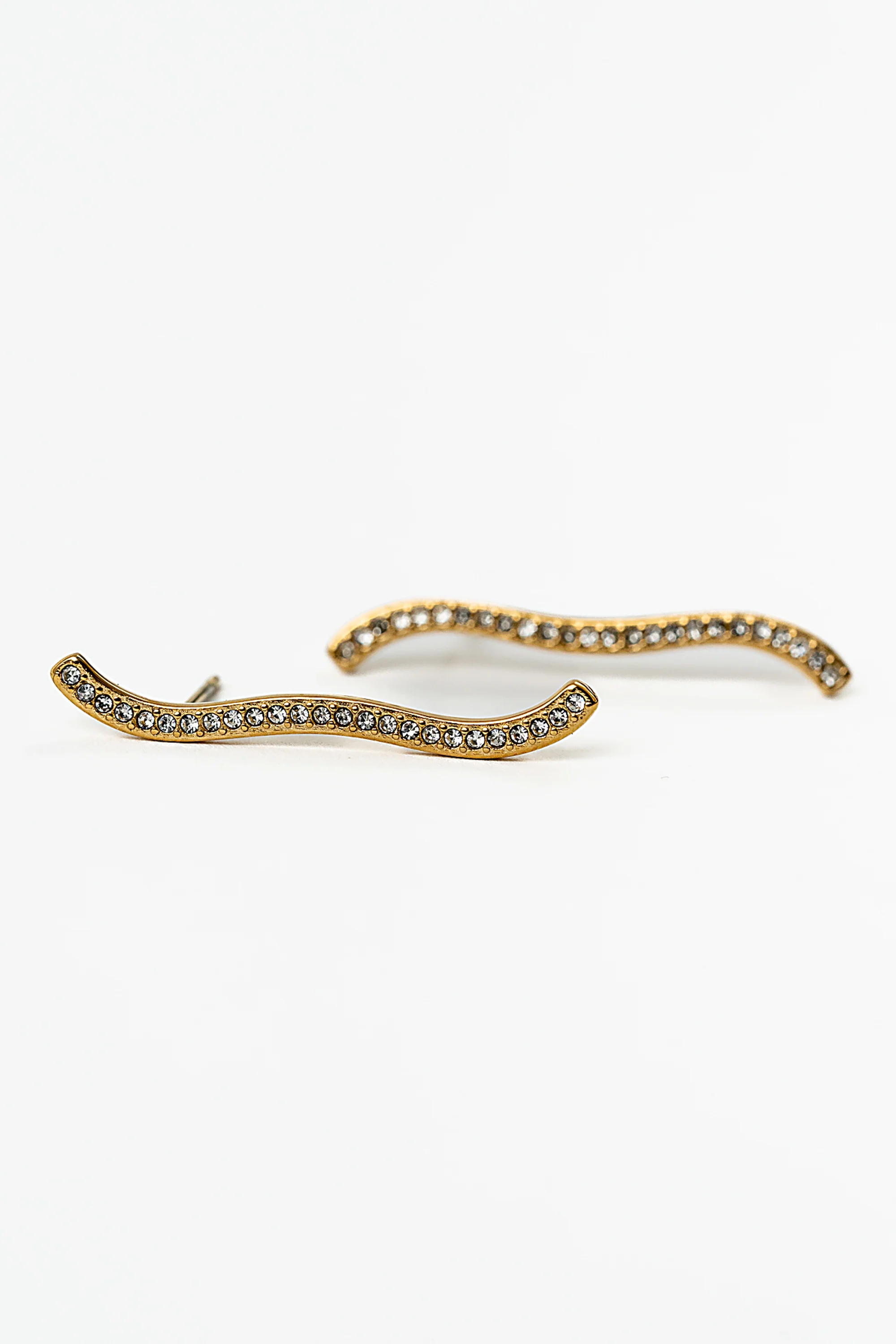 Bennie Rhinestone Earrings - Image 2