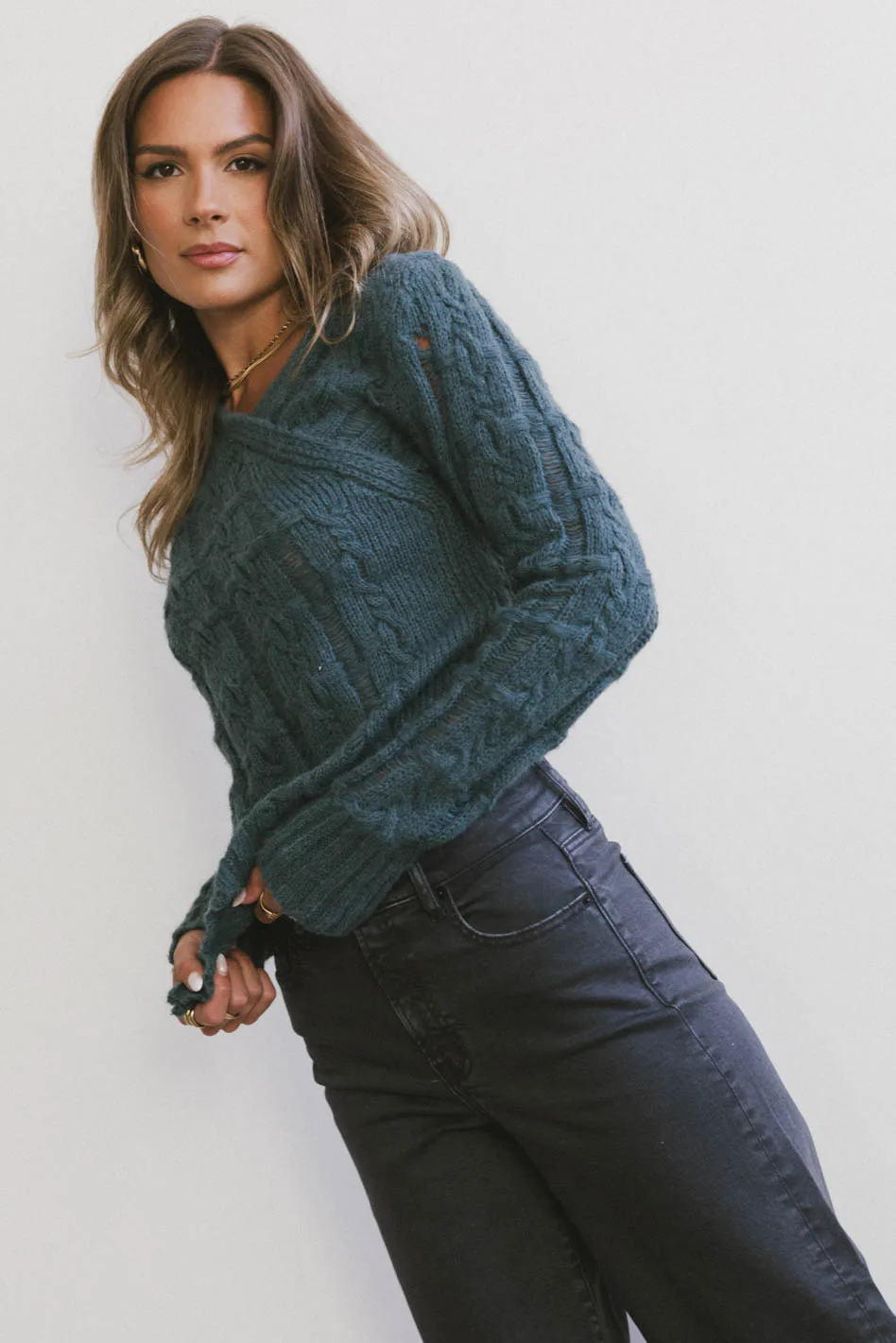 Bentley Knit Sweater - FINAL SALE - Image 2