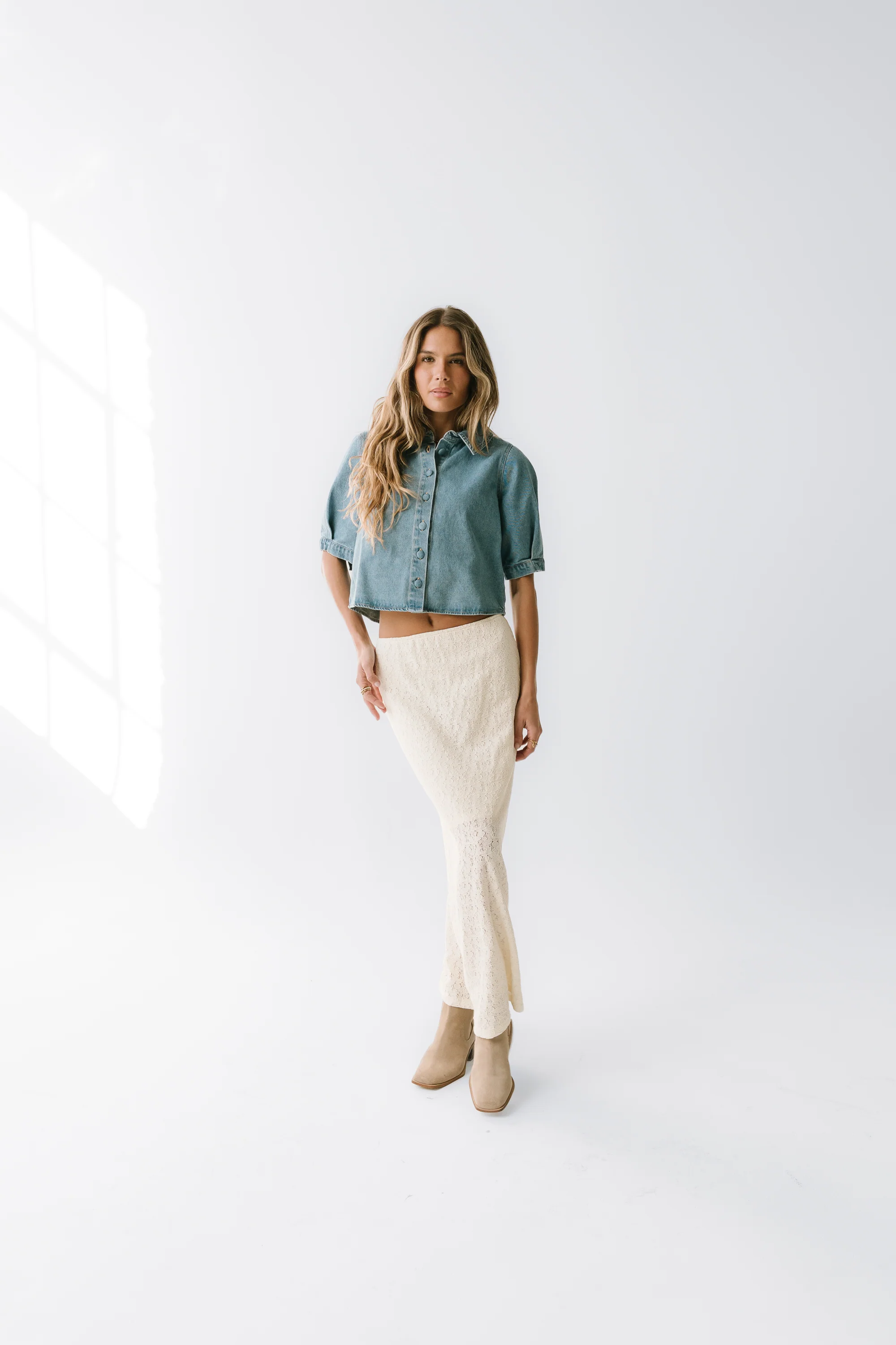 Betty Denim Button Up - FINAL SALE - Image 2
