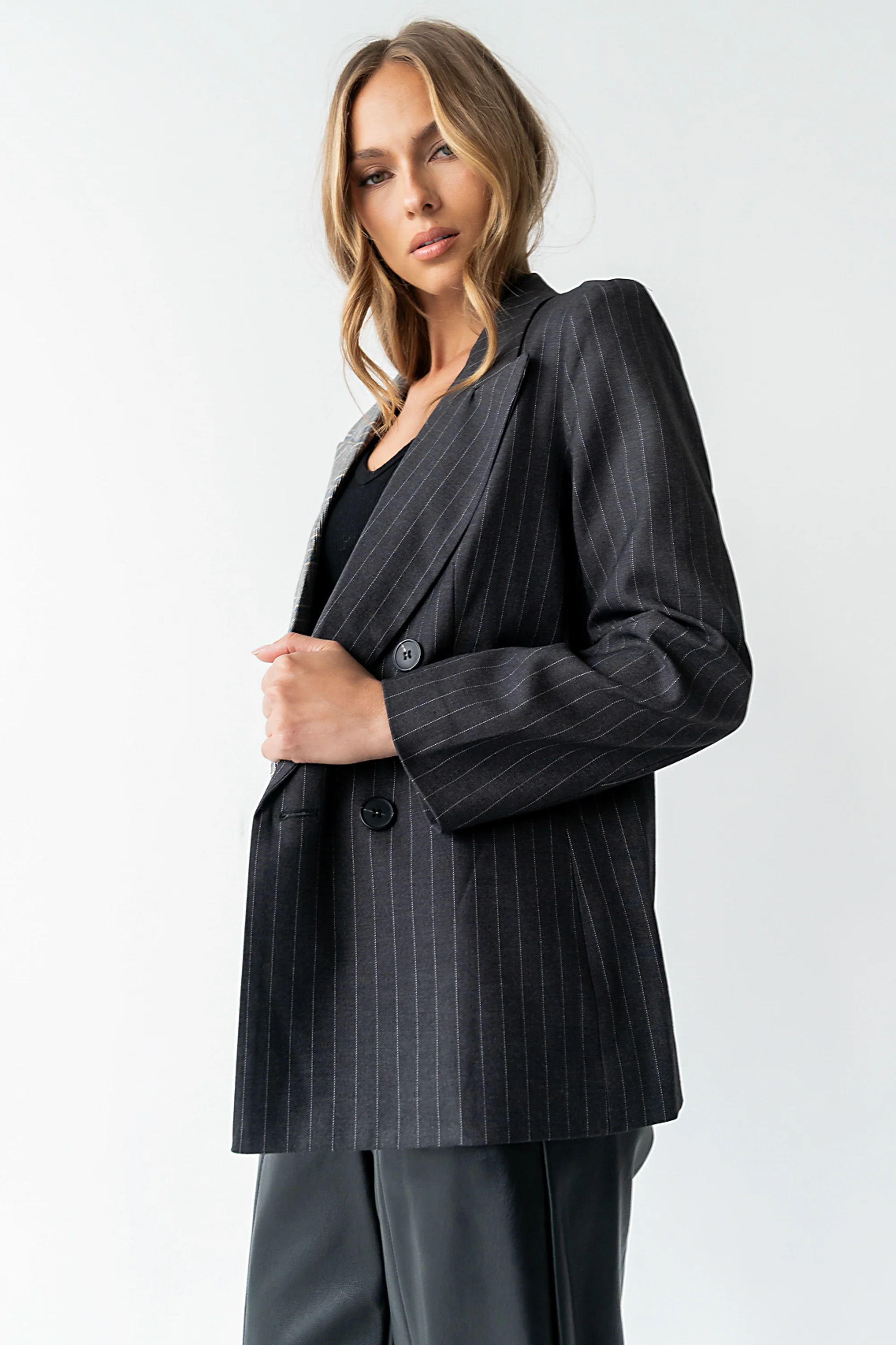 Bianca Contrast Blazer - FINAL SALE - Image 10