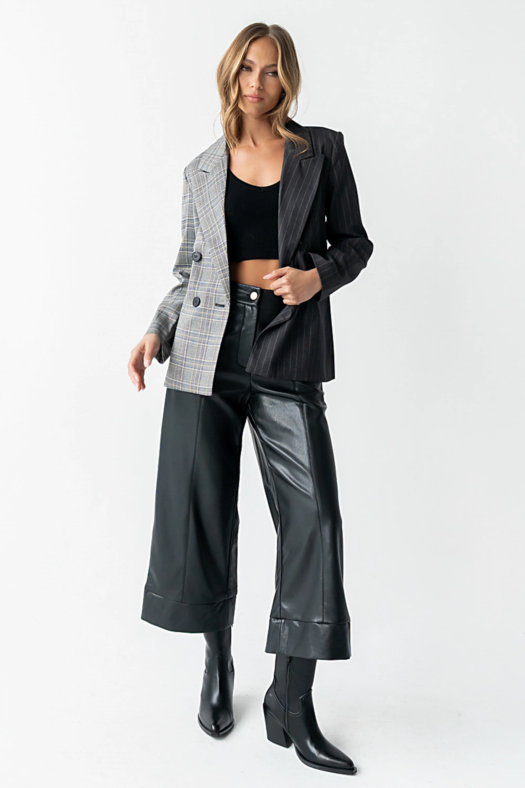 Bianca Contrast Blazer - FINAL SALE - Image 12