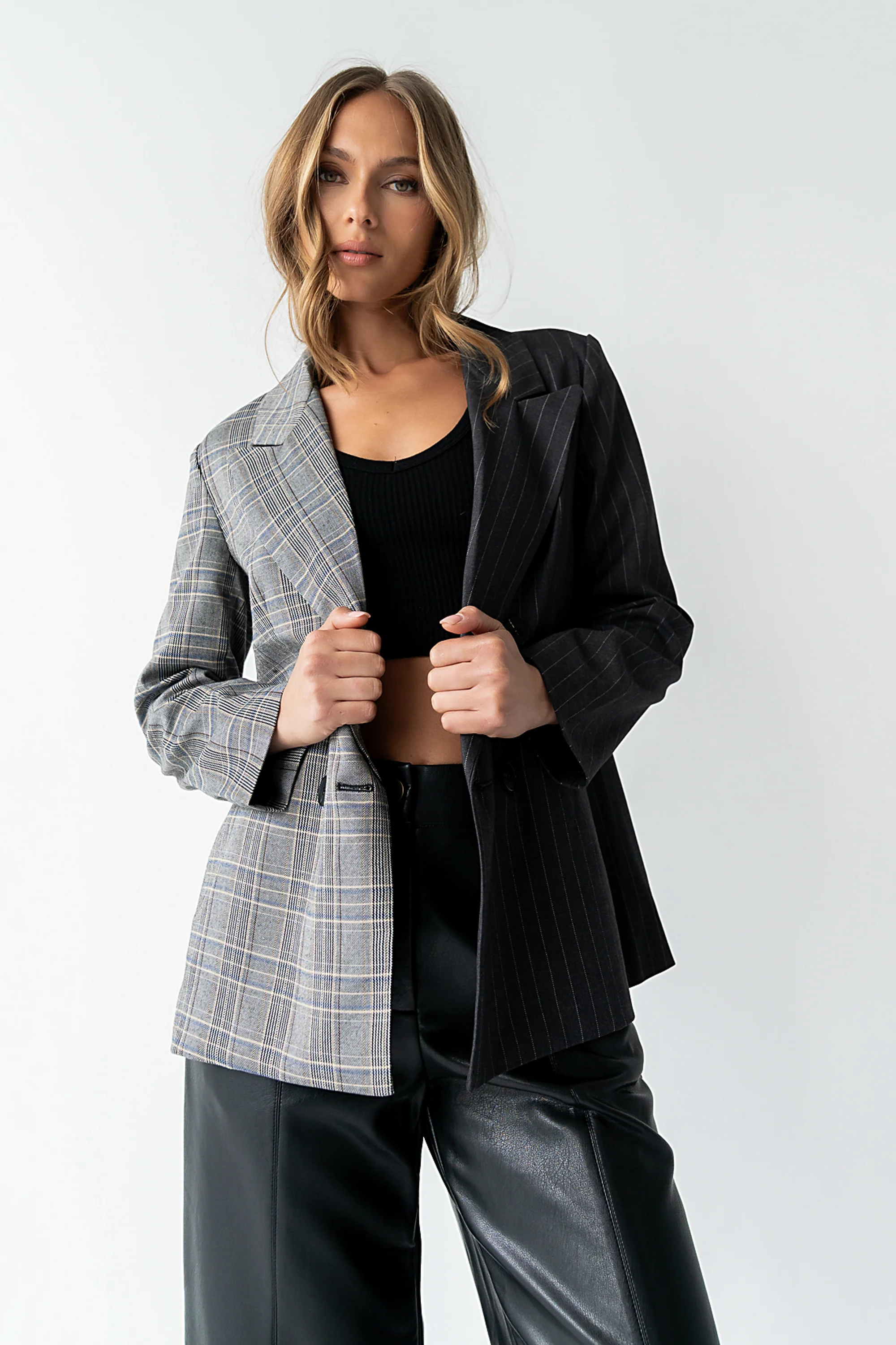 Bianca Contrast Blazer - FINAL SALE - Image 7