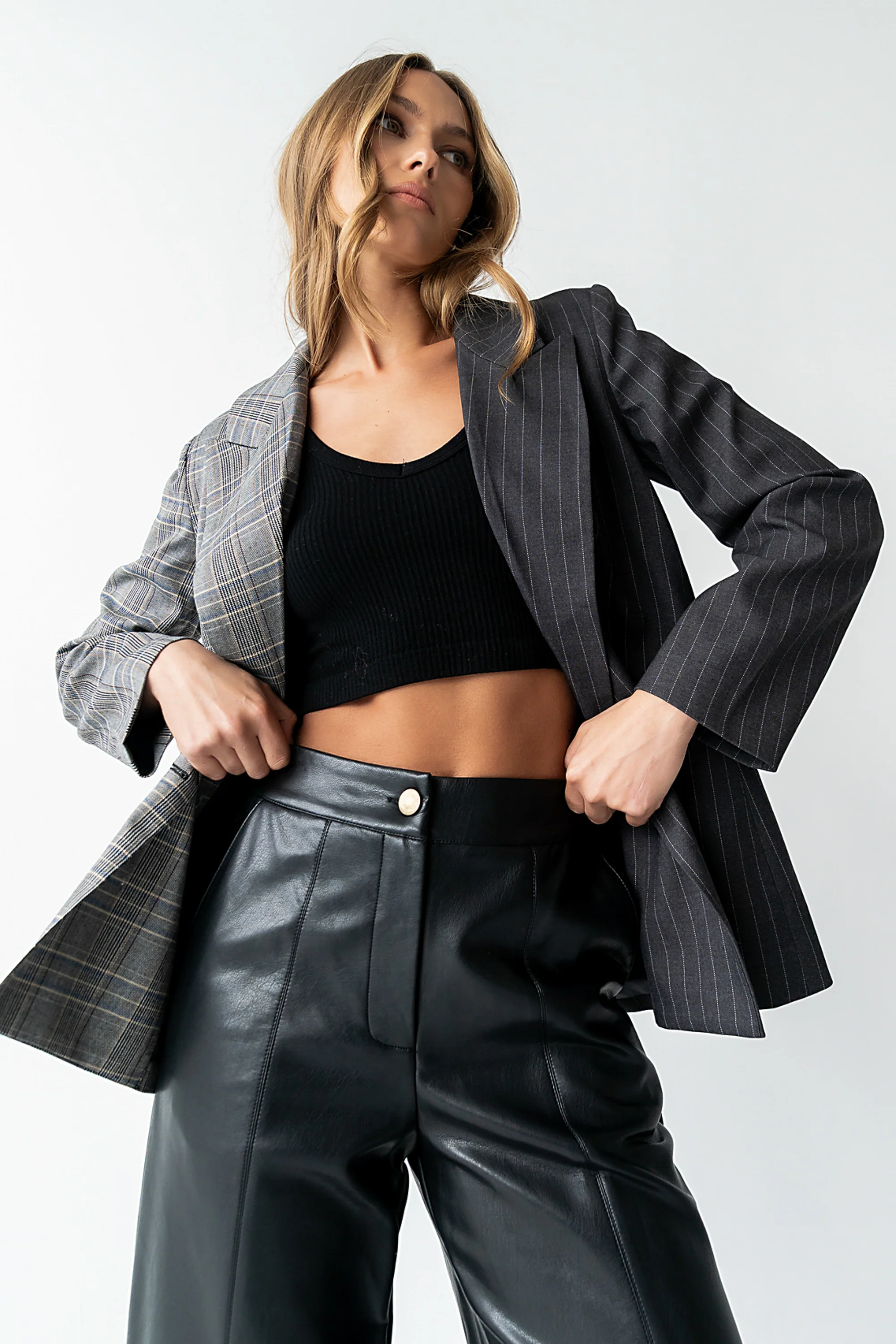Bianca Contrast Blazer - FINAL SALE - Image 9