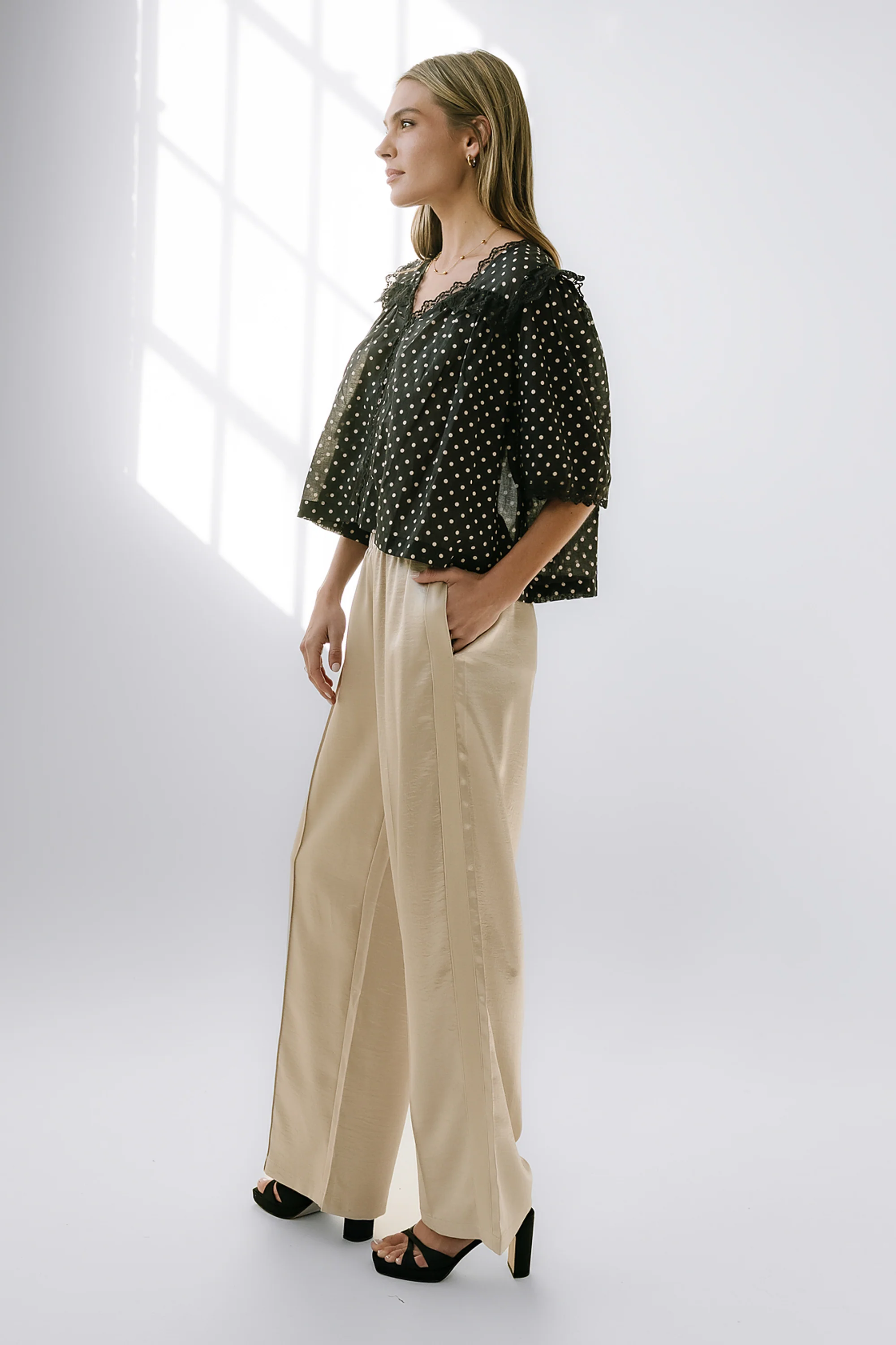 Blair Polka Dot Blouse - Image 7