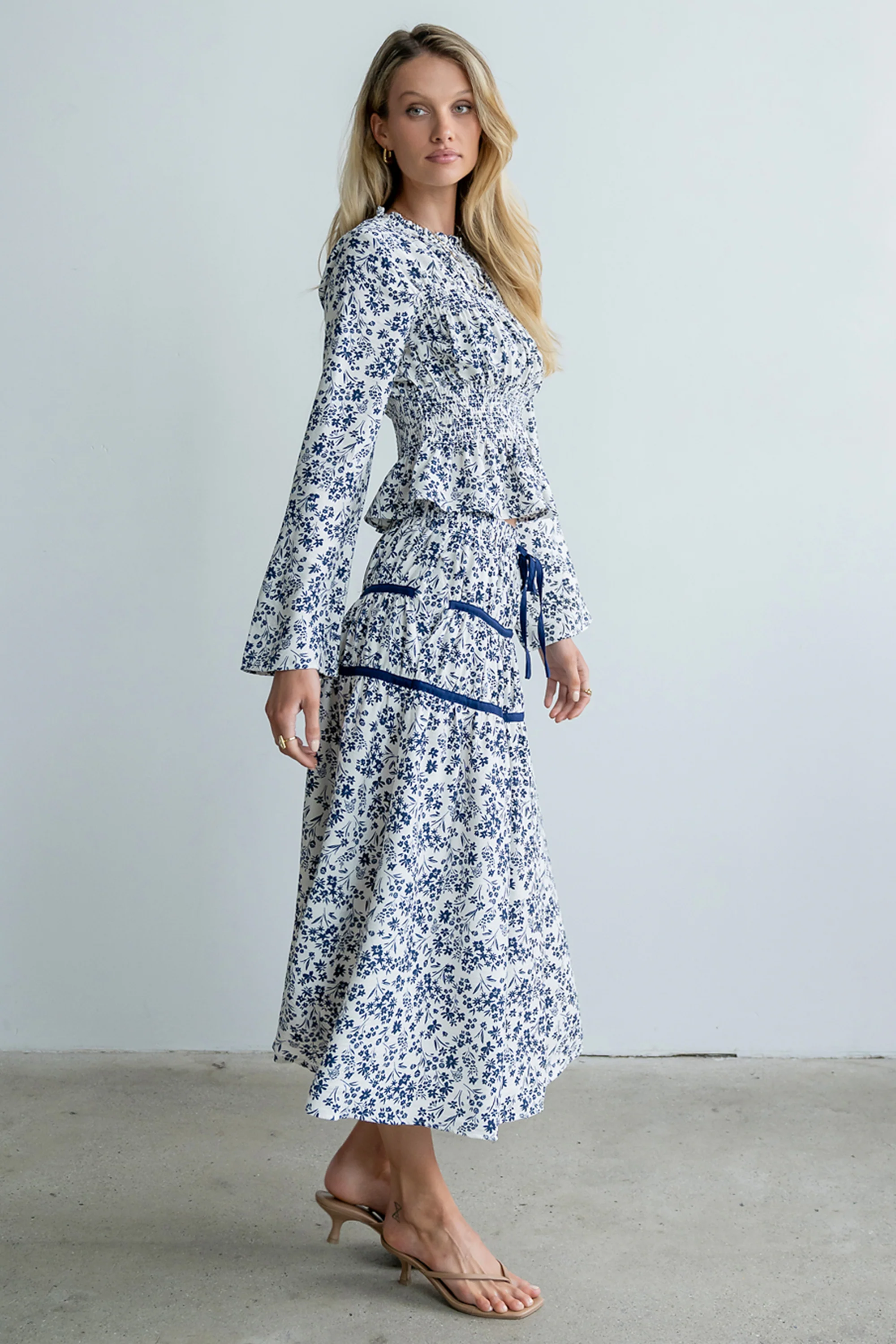 Blakely Floral Maxi Skirt - Image 5