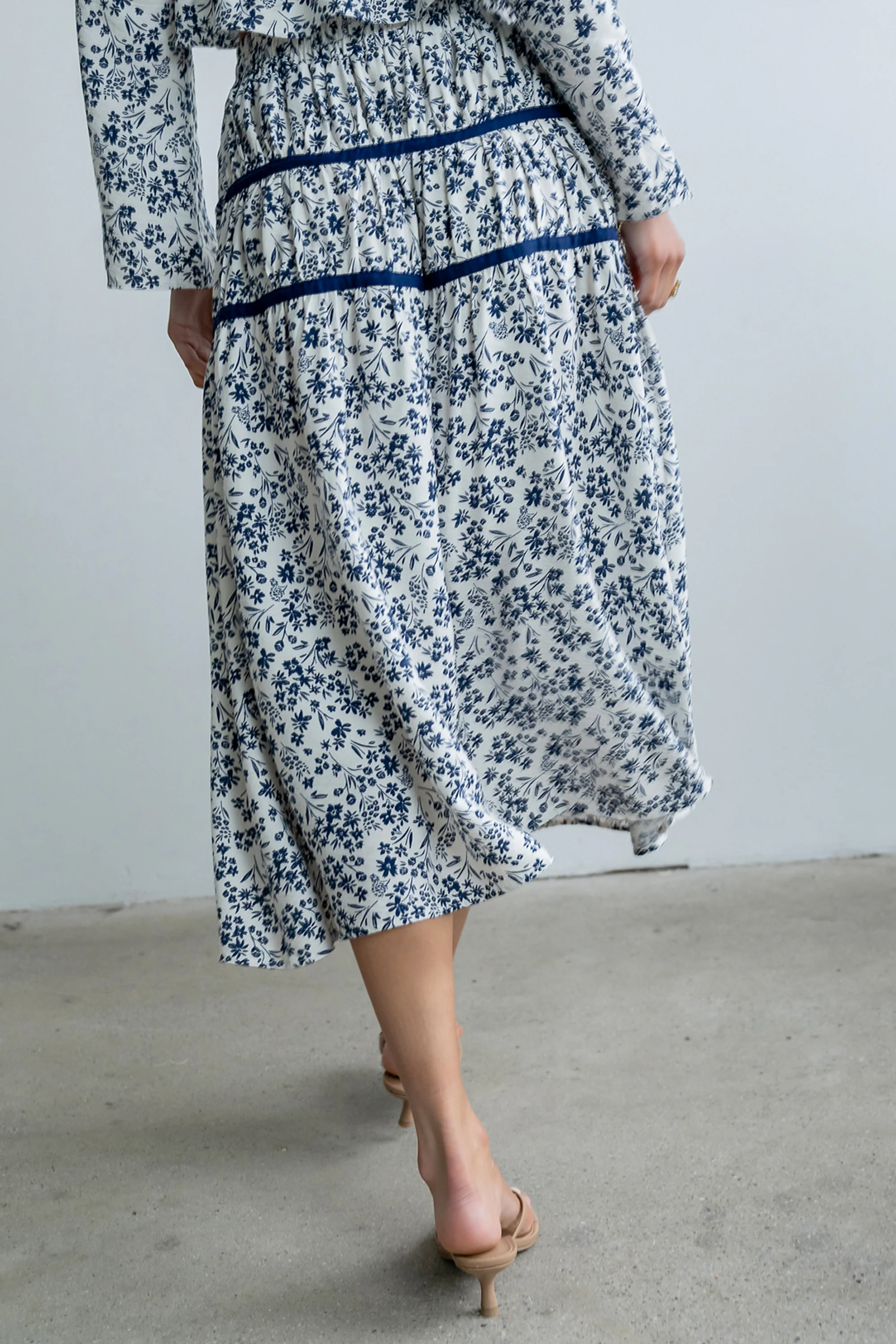 Blakely Floral Maxi Skirt - Image 6