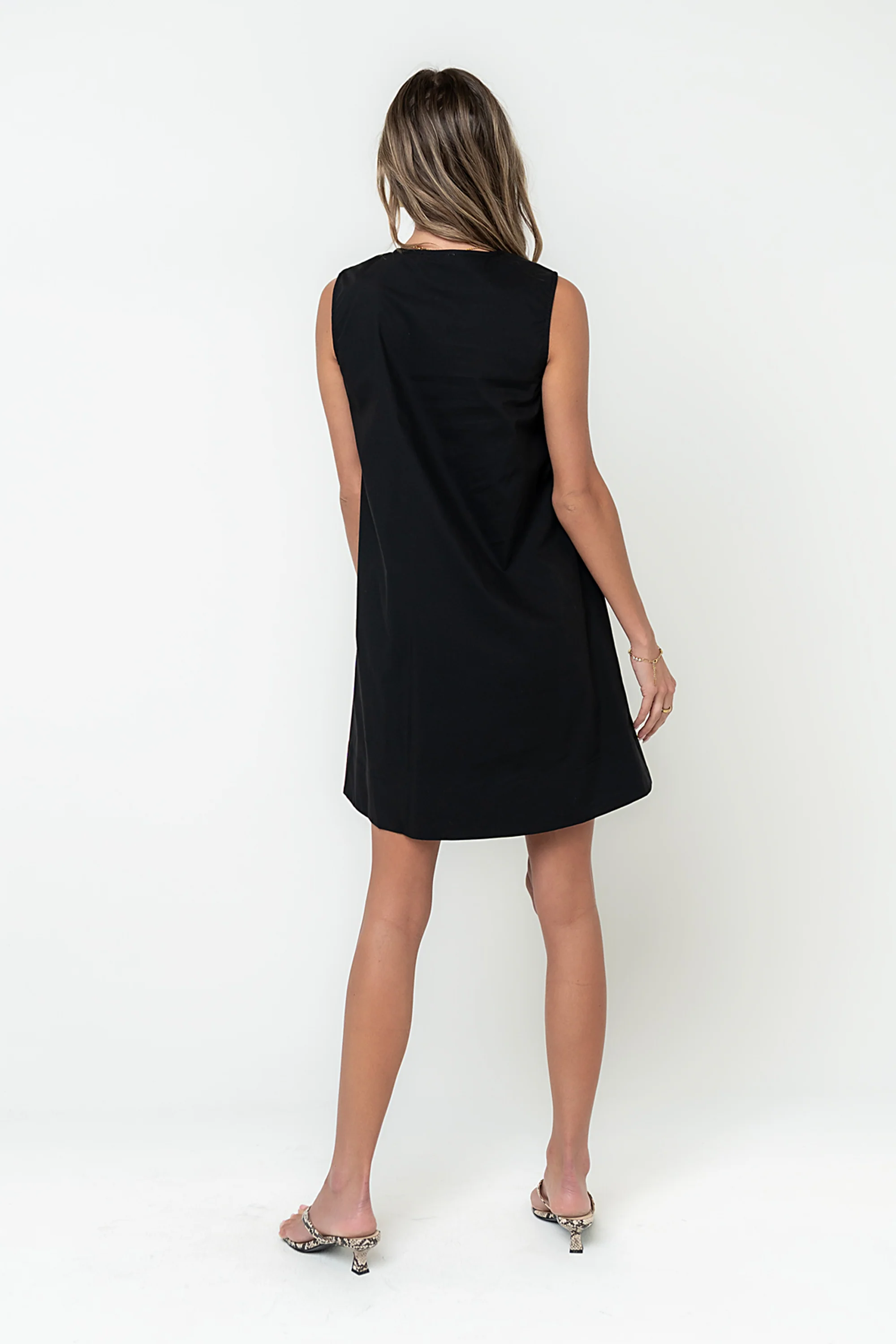 Luka Mini Dress in Black - Image 10