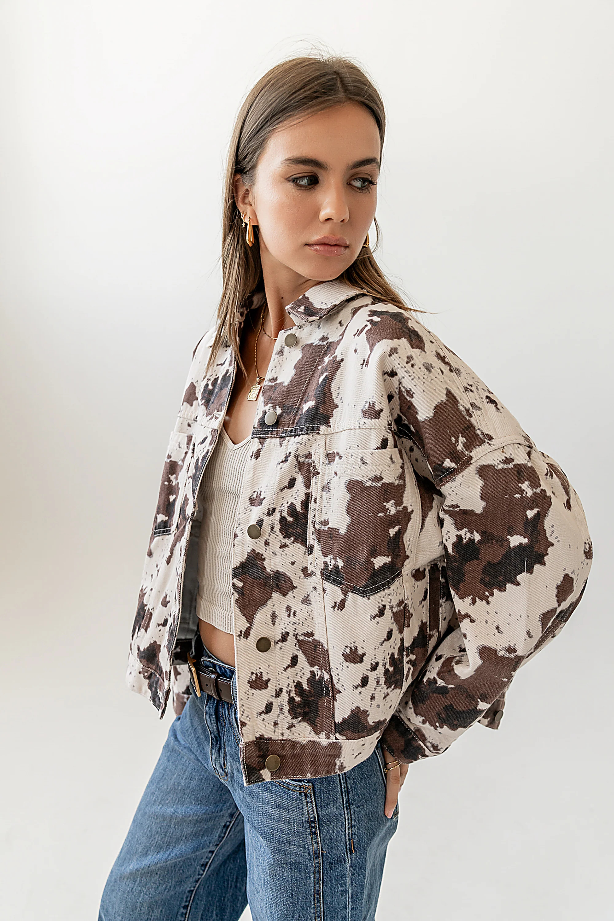 Boden Abstract Jacket - FINAL SALE - Image 6