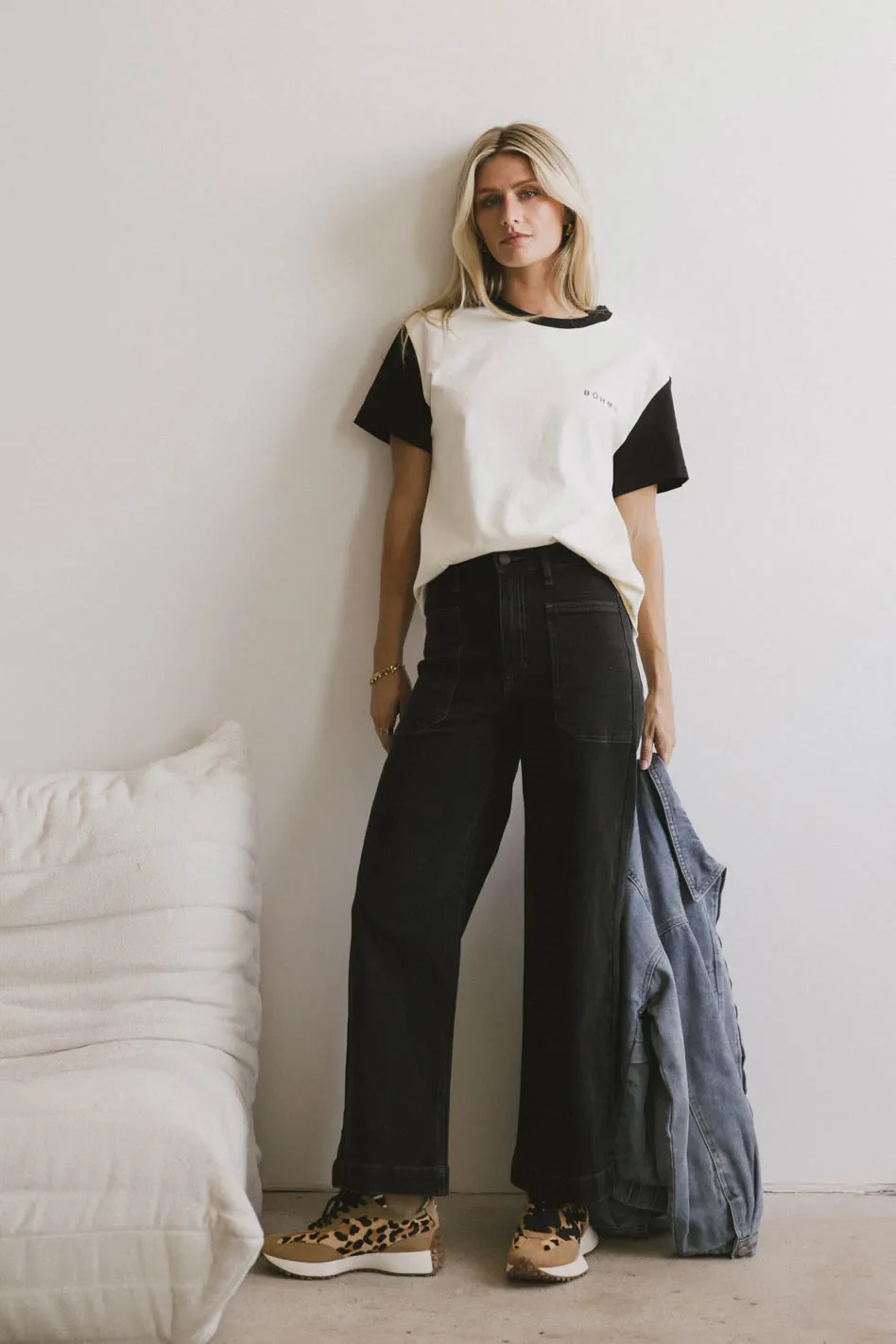 Bohme Colorblock Tee - FINAL SALE - Image 4