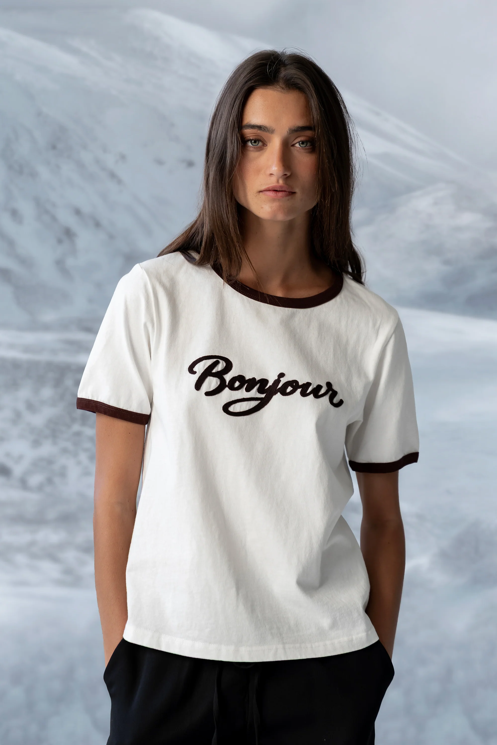 Bonjour Knit Top in Brown - FINAL SALE - Image 5