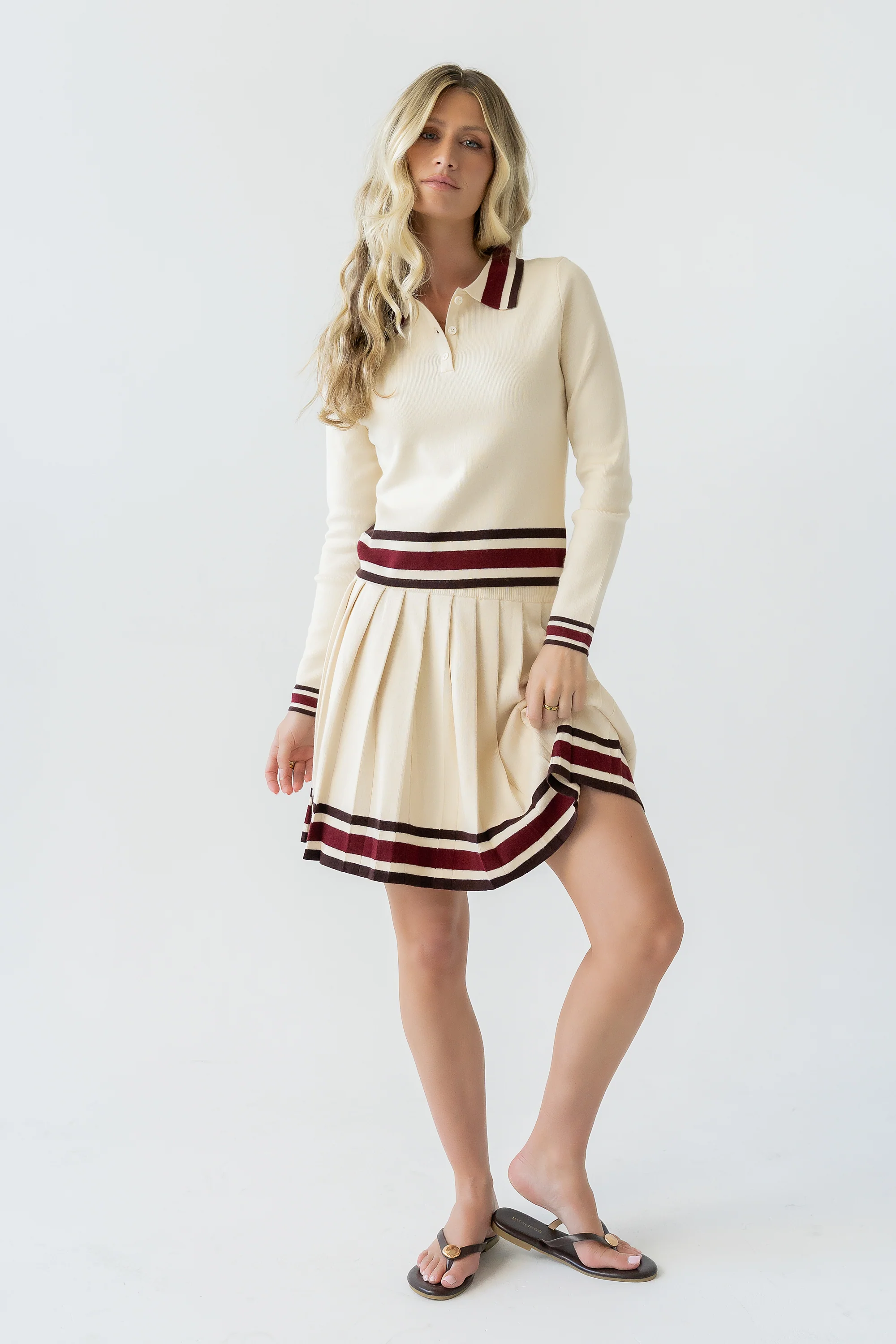 Brandie Striped Sweater - FINAL SALE - Image 3