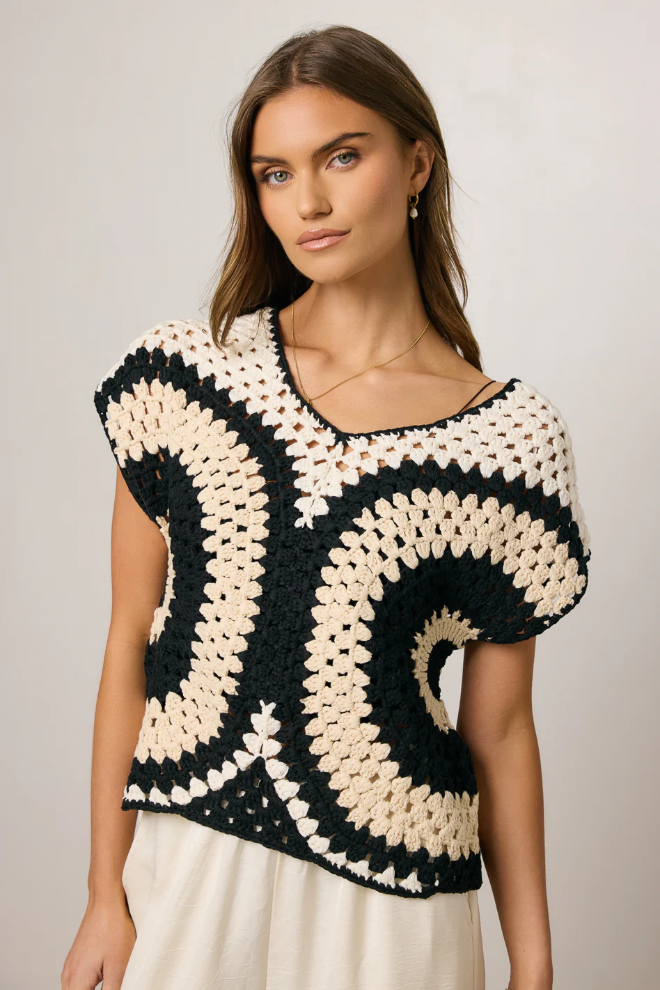 Brandy Crochet Sweater - FINAL SALE - Image 5