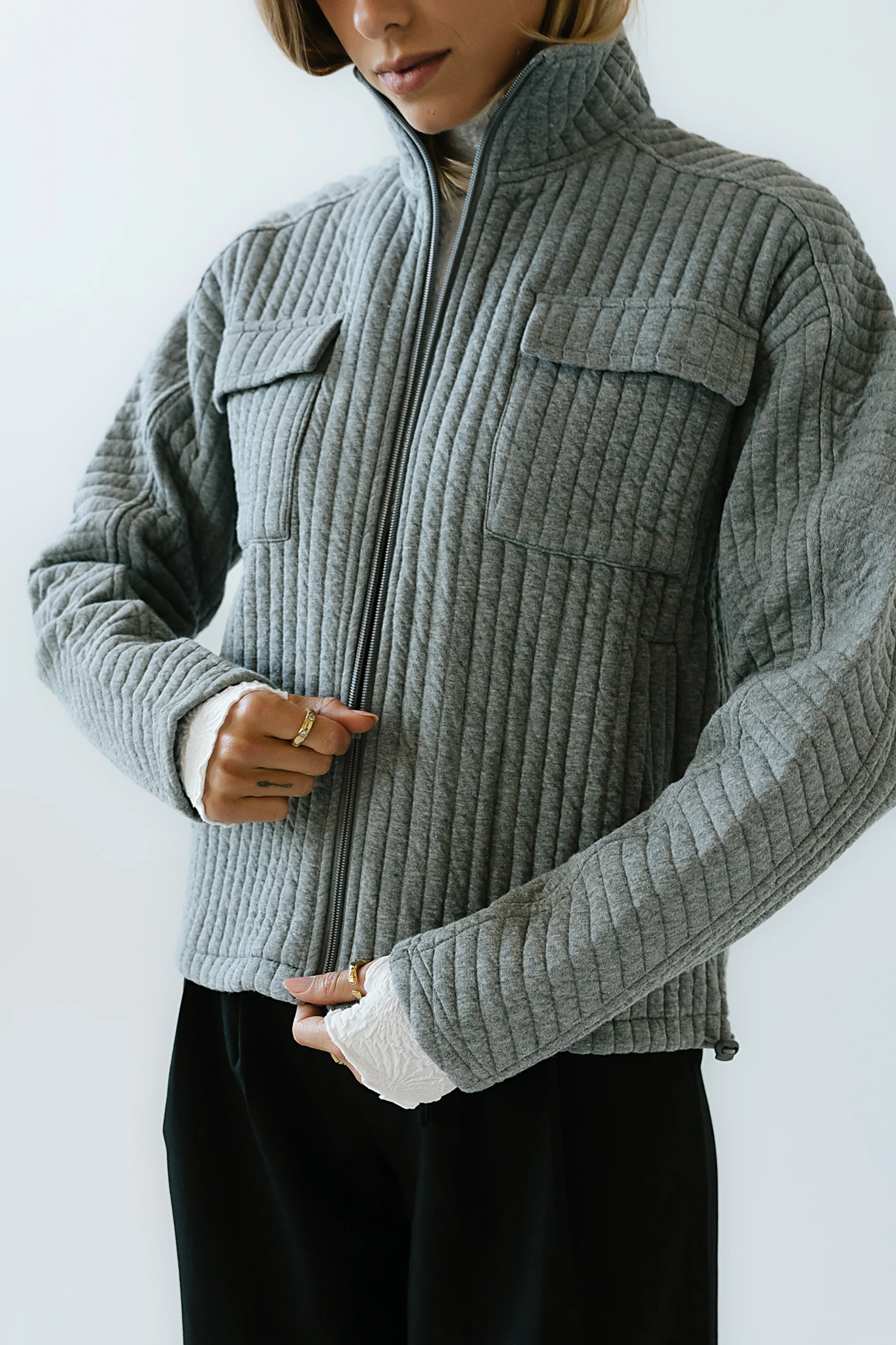 Brecklyn Quilted Jacket - FINAL SALE - Image 2