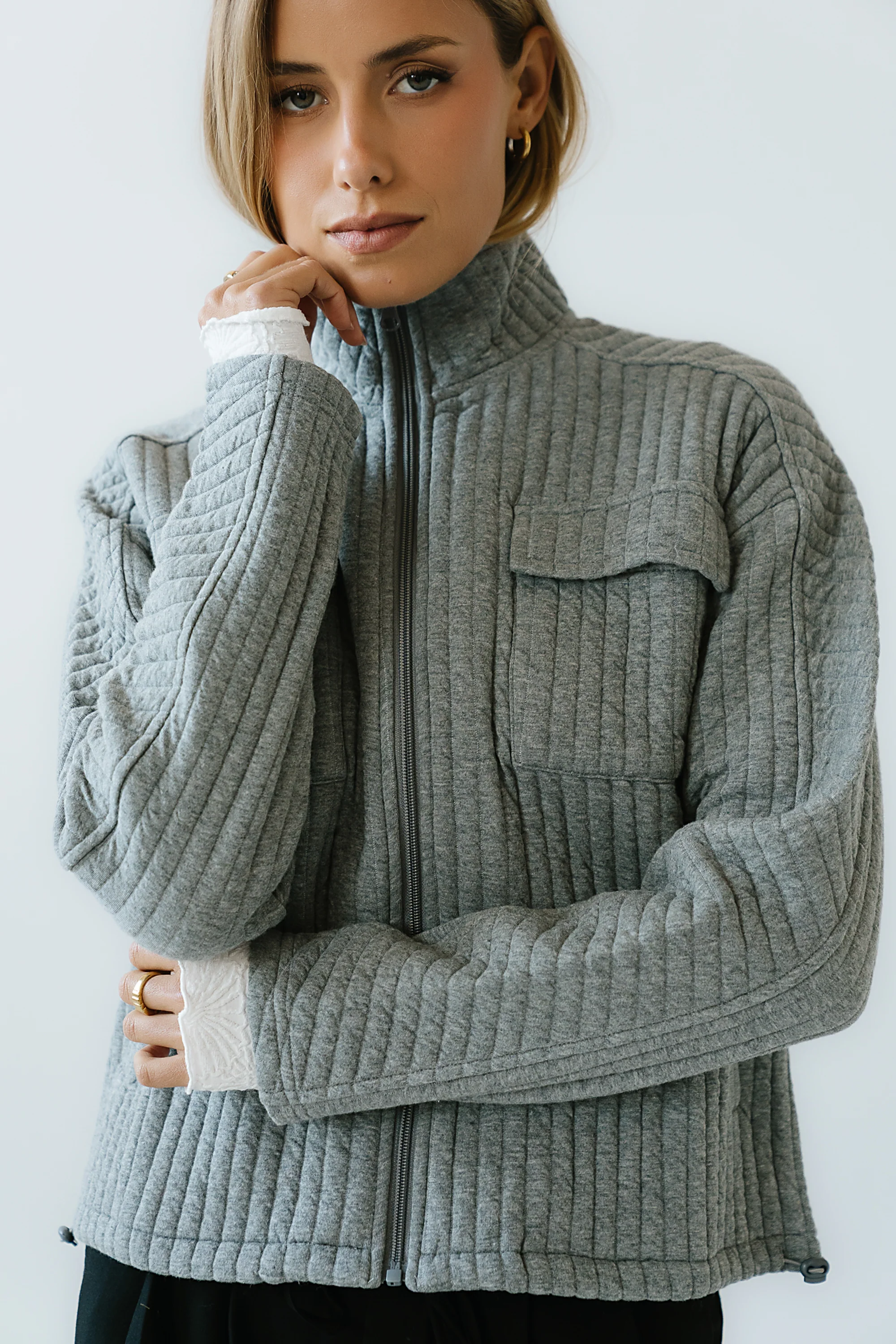 Brecklyn Quilted Jacket - FINAL SALE - Image 4