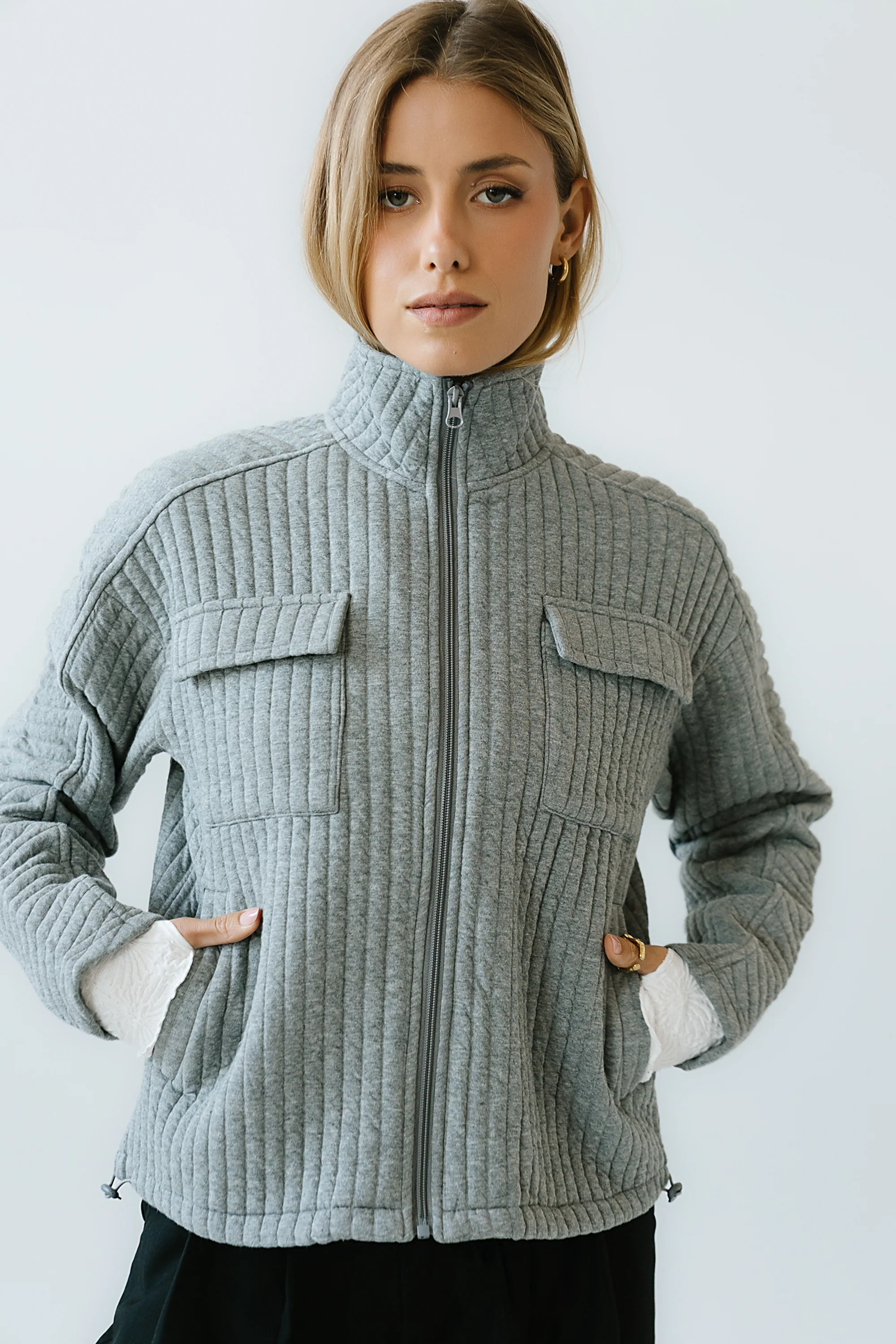 Brecklyn Quilted Jacket - FINAL SALE - Image 5