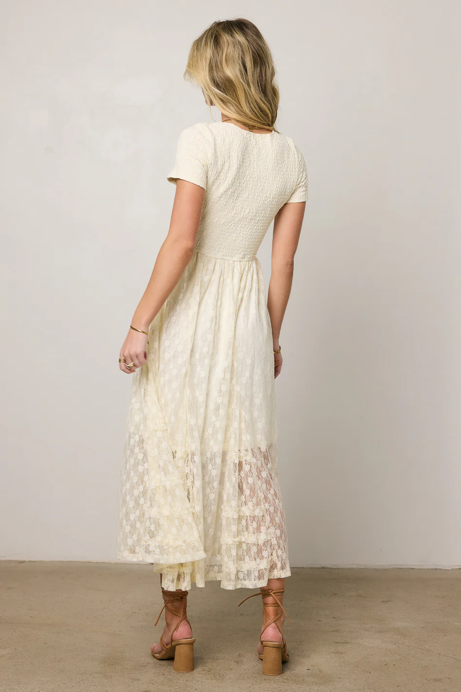 Briarrose Smocked Midi Dress - FINAL SALE - Image 4