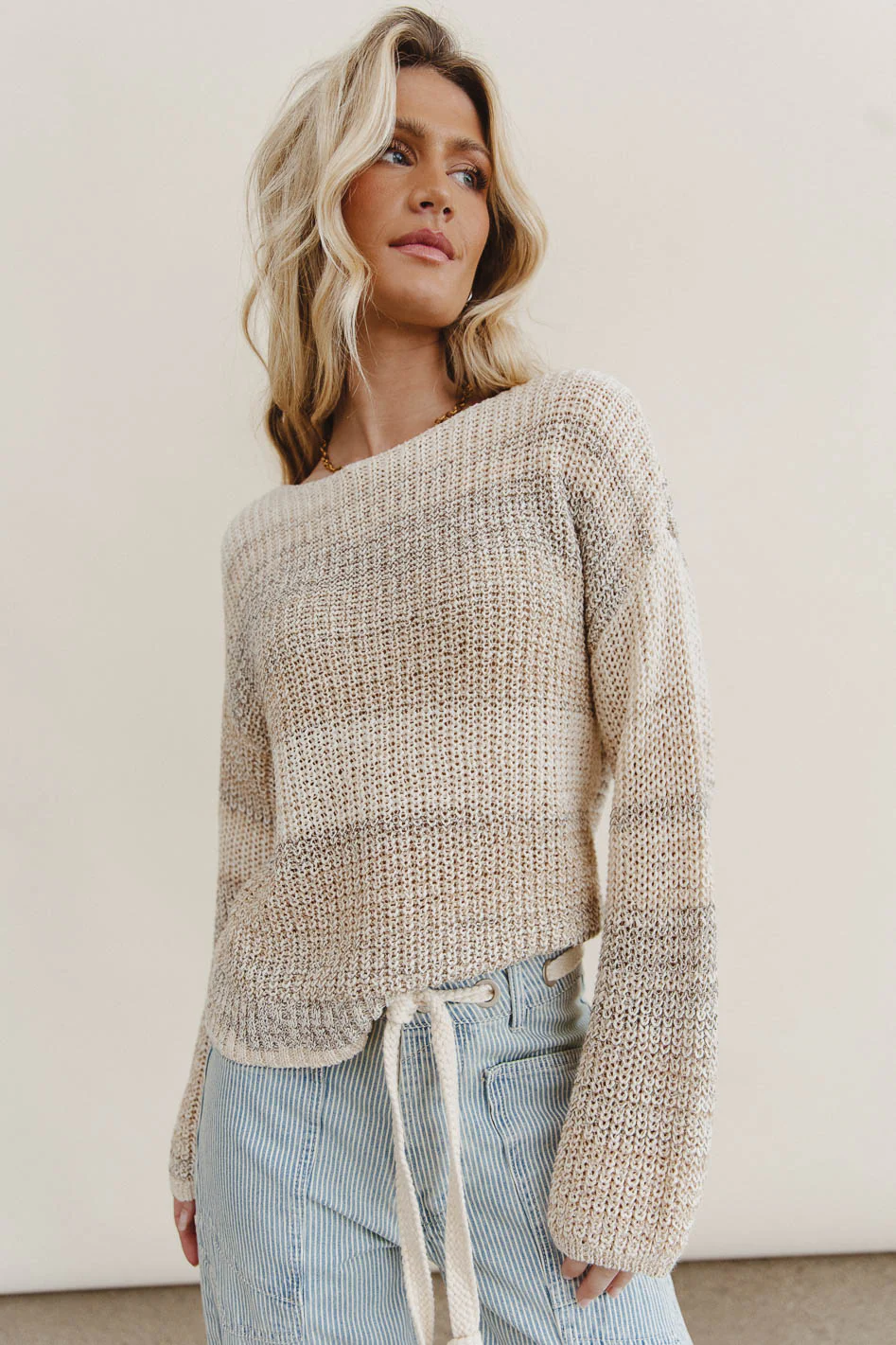 Brielle Knit Sweater - FINAL SALE - Image 3
