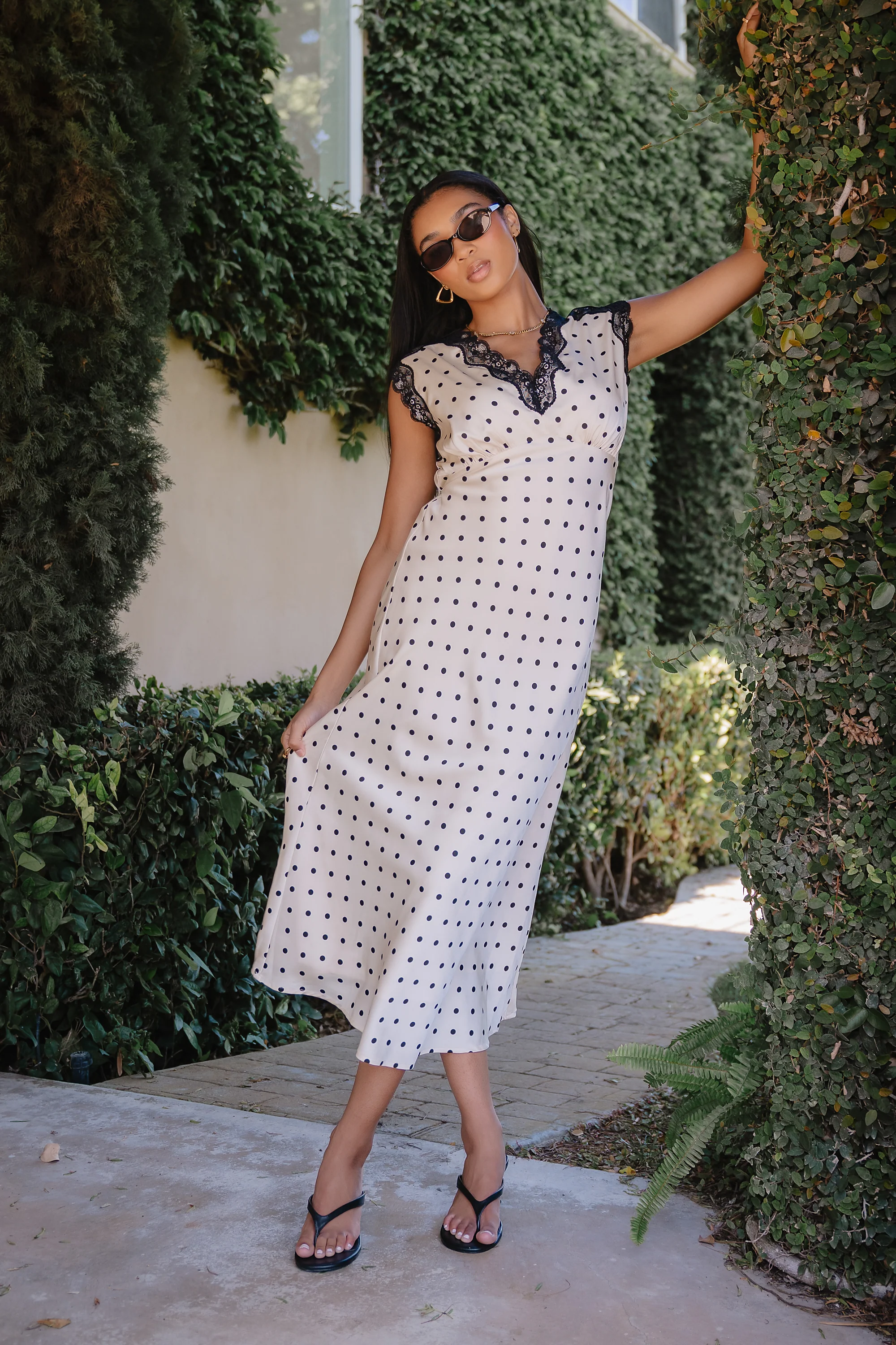 Brinkley Maxi Dress in Ivory - Image 2
