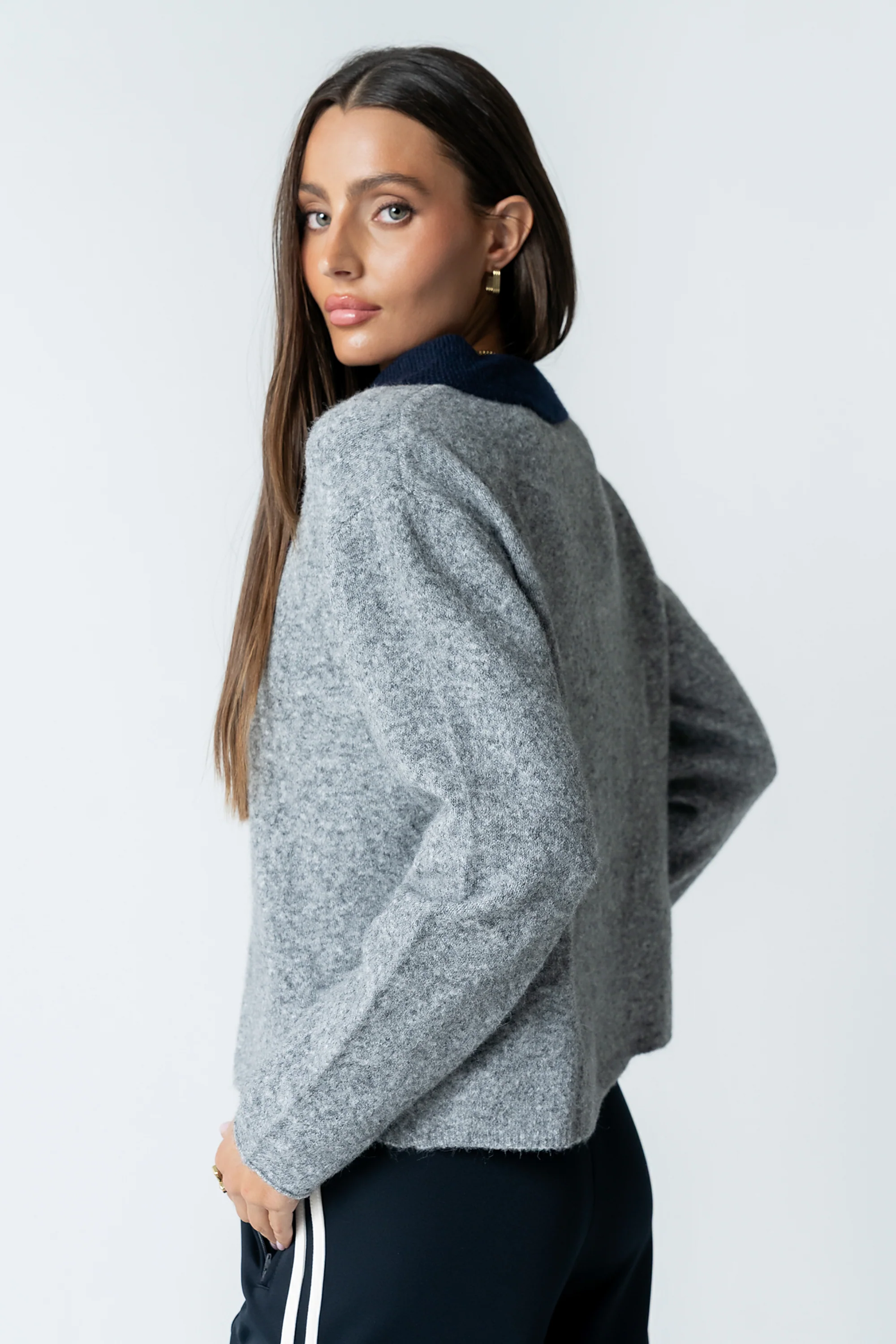 Britt Contrast Sweater - FINAL SALE - Image 3