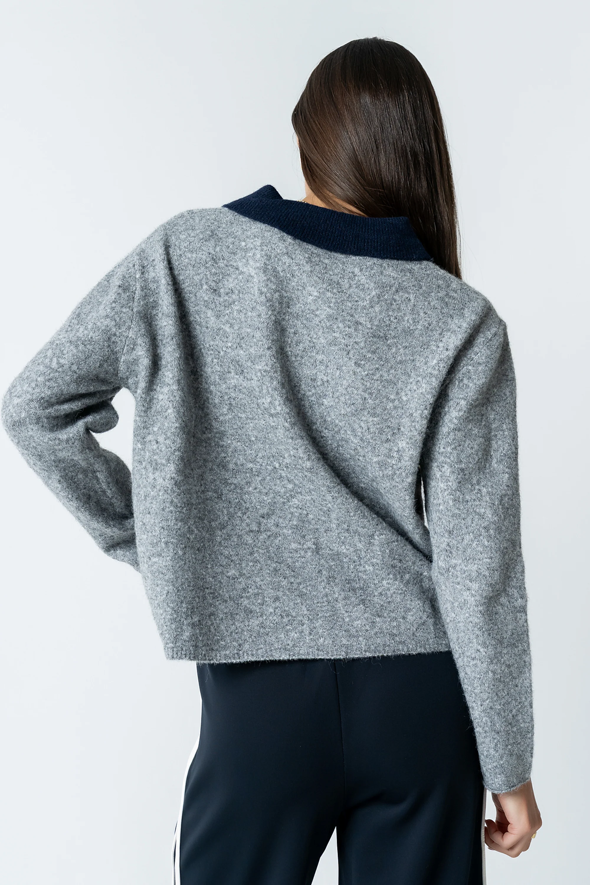 Britt Contrast Sweater - FINAL SALE - Image 4