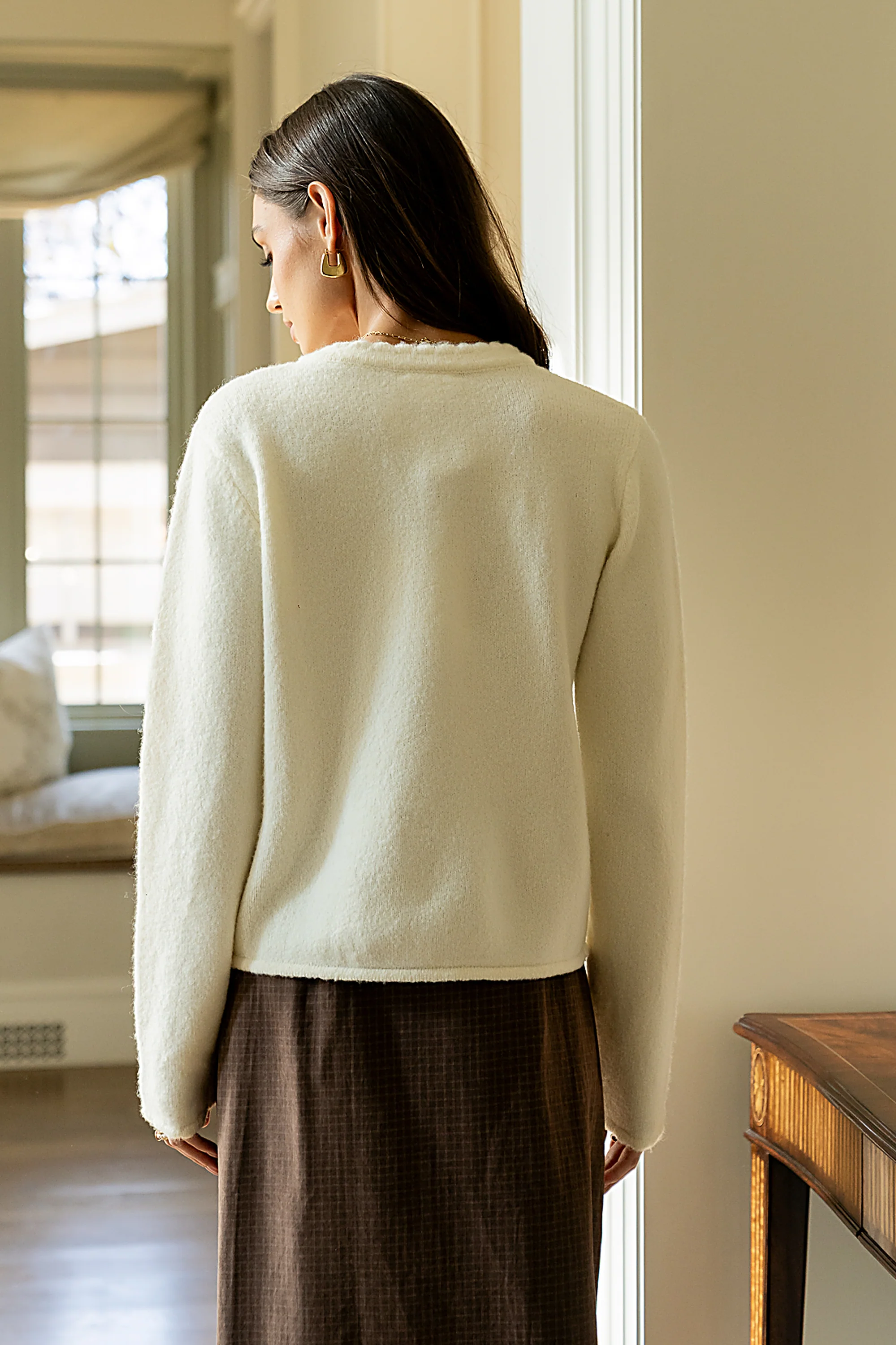 Brittany Button Up Sweater - FINAL SALE - Image 3