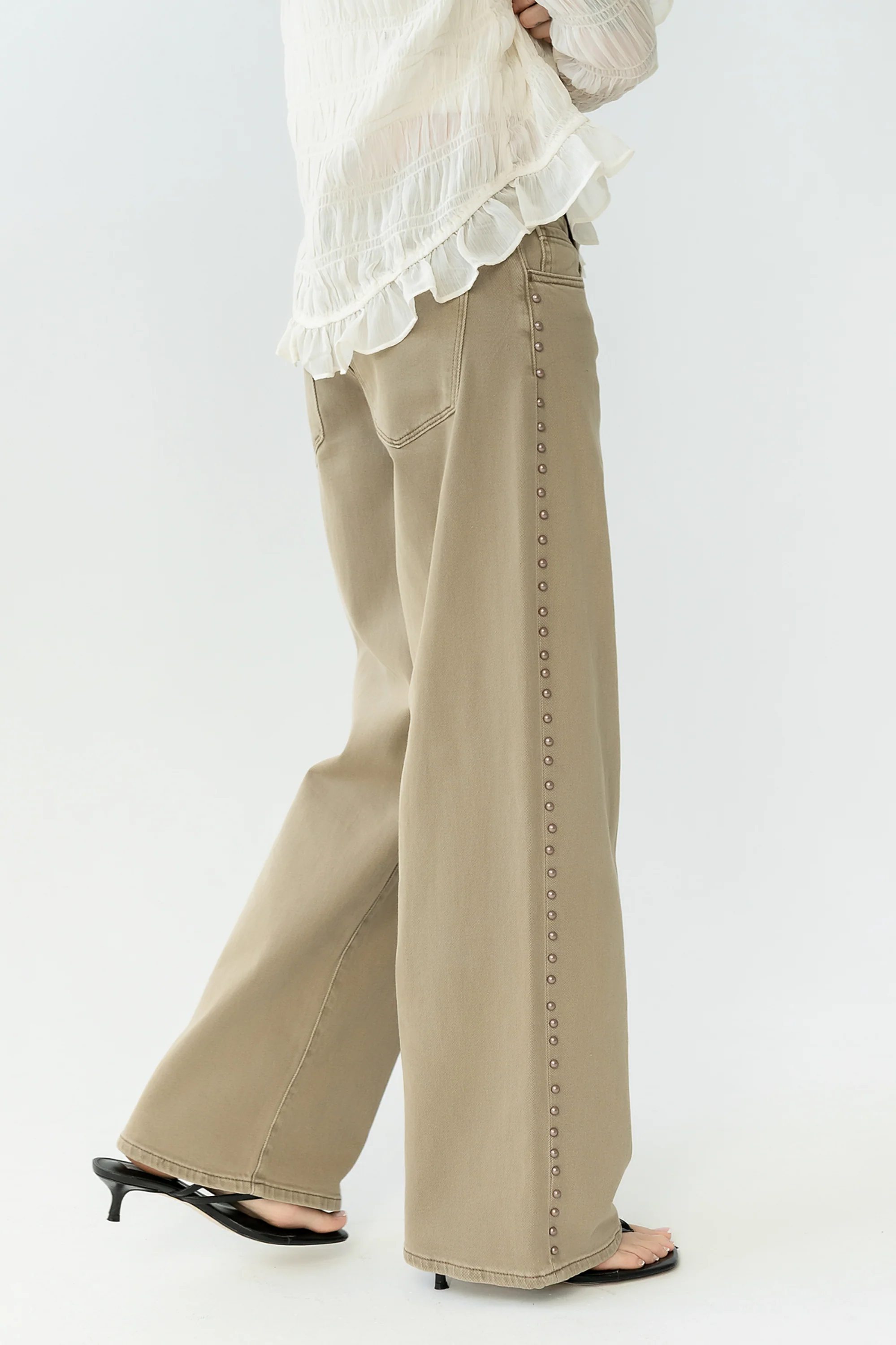 Bronco Studded Straight Leg Jeans - Image 5