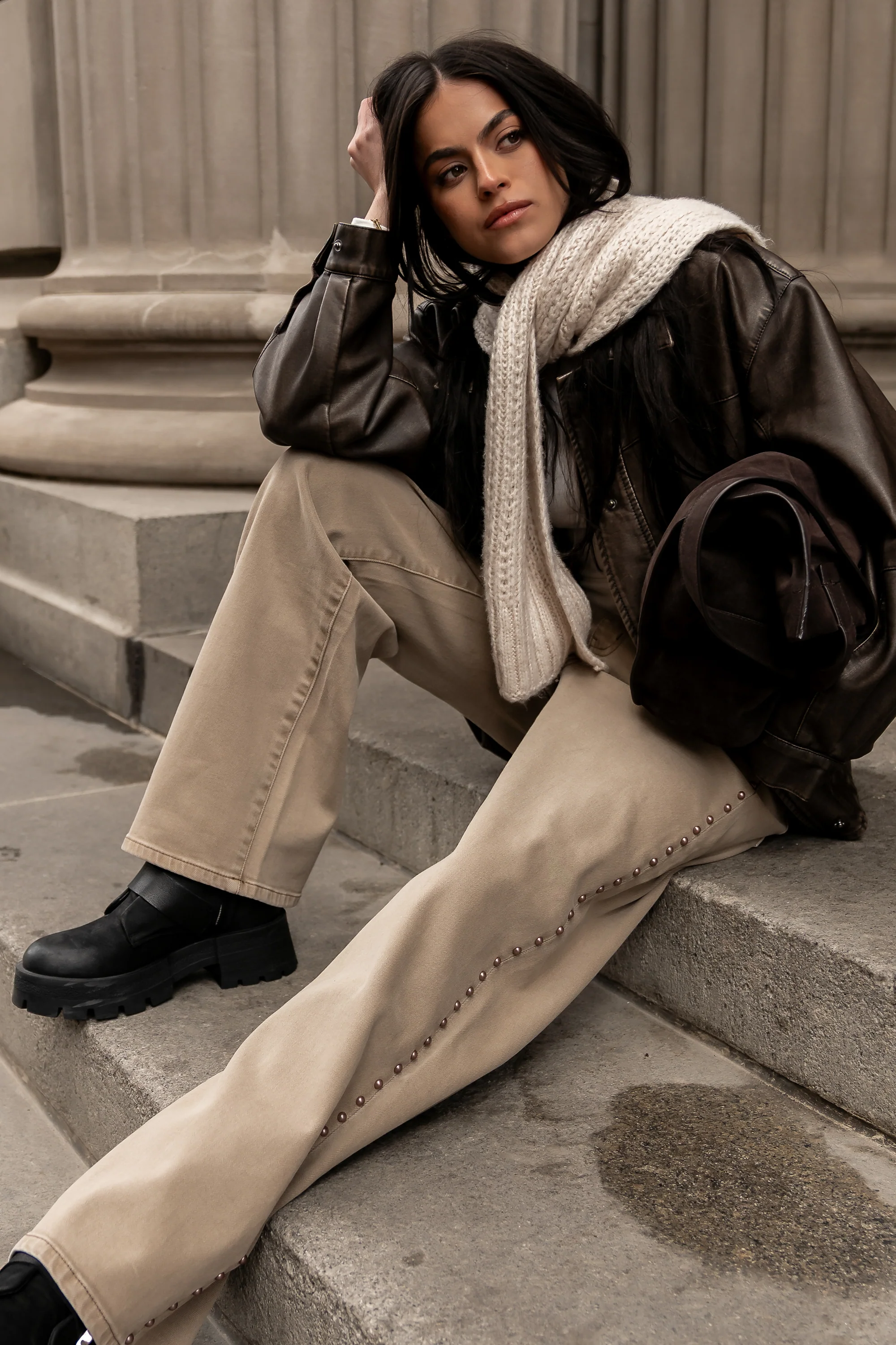 Bronco Studded Straight Leg Jeans - Image 7