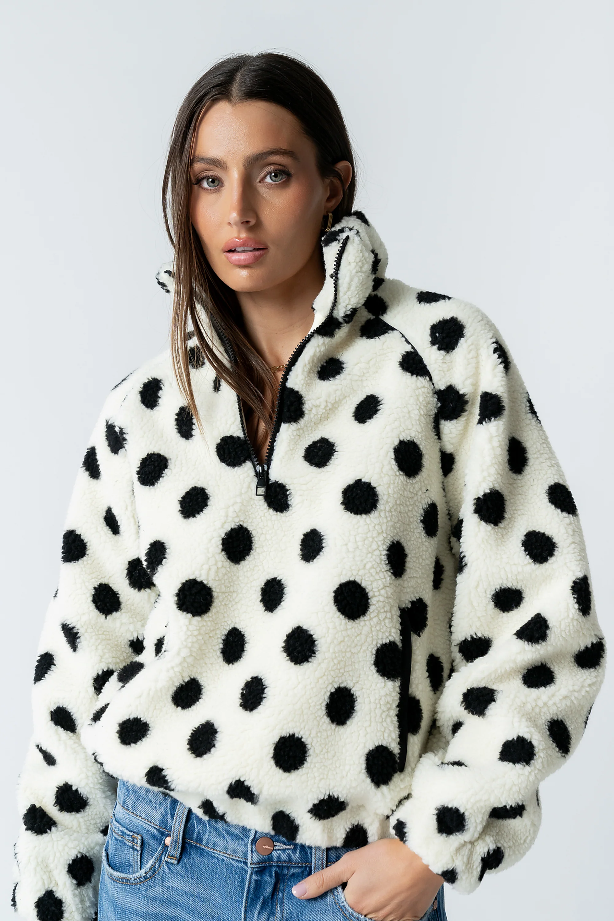 Brooke Sherpa Half Zip - Image 6