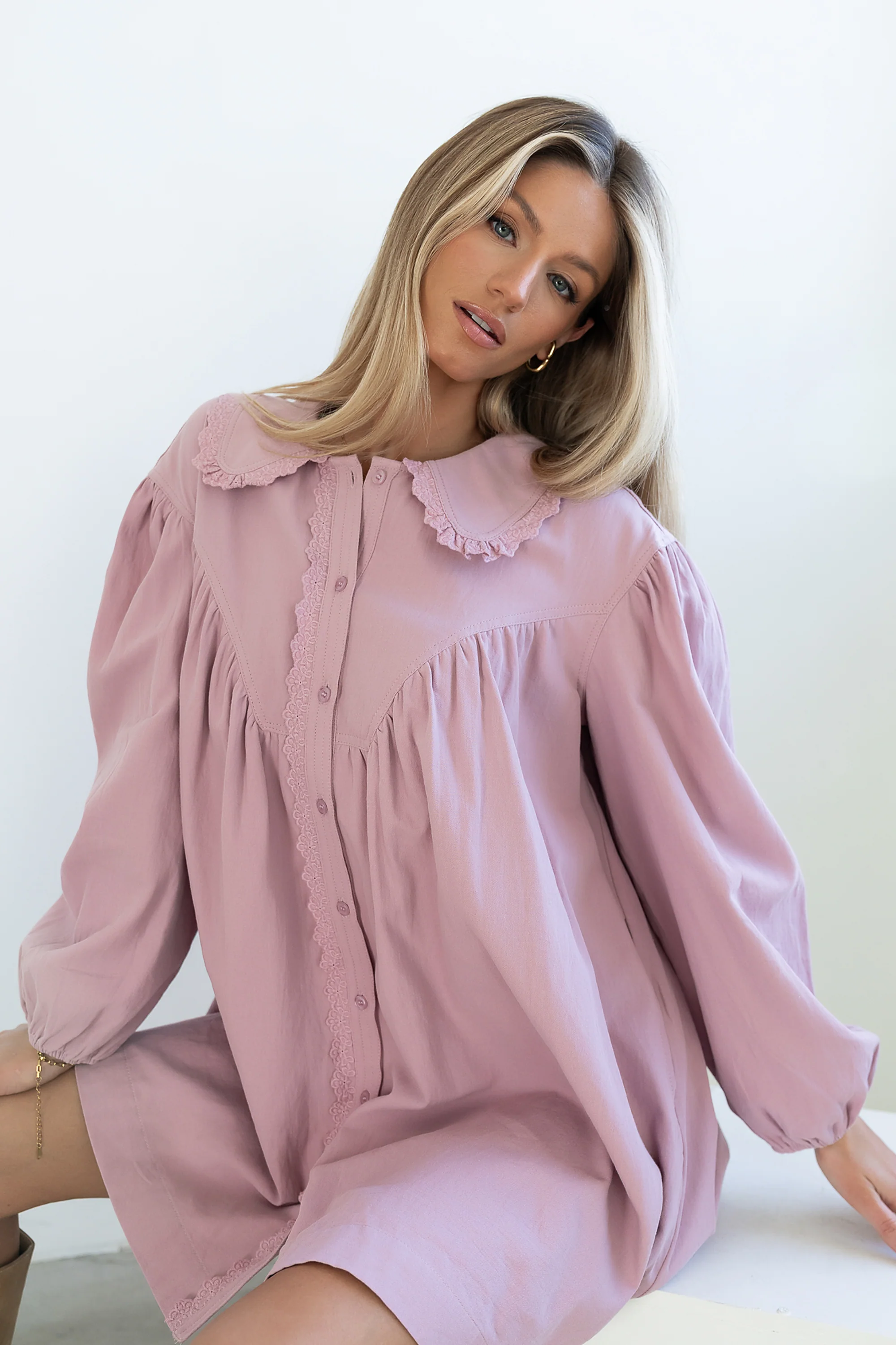 Bryce Baby Doll Dress - FINAL SALE - Image 3