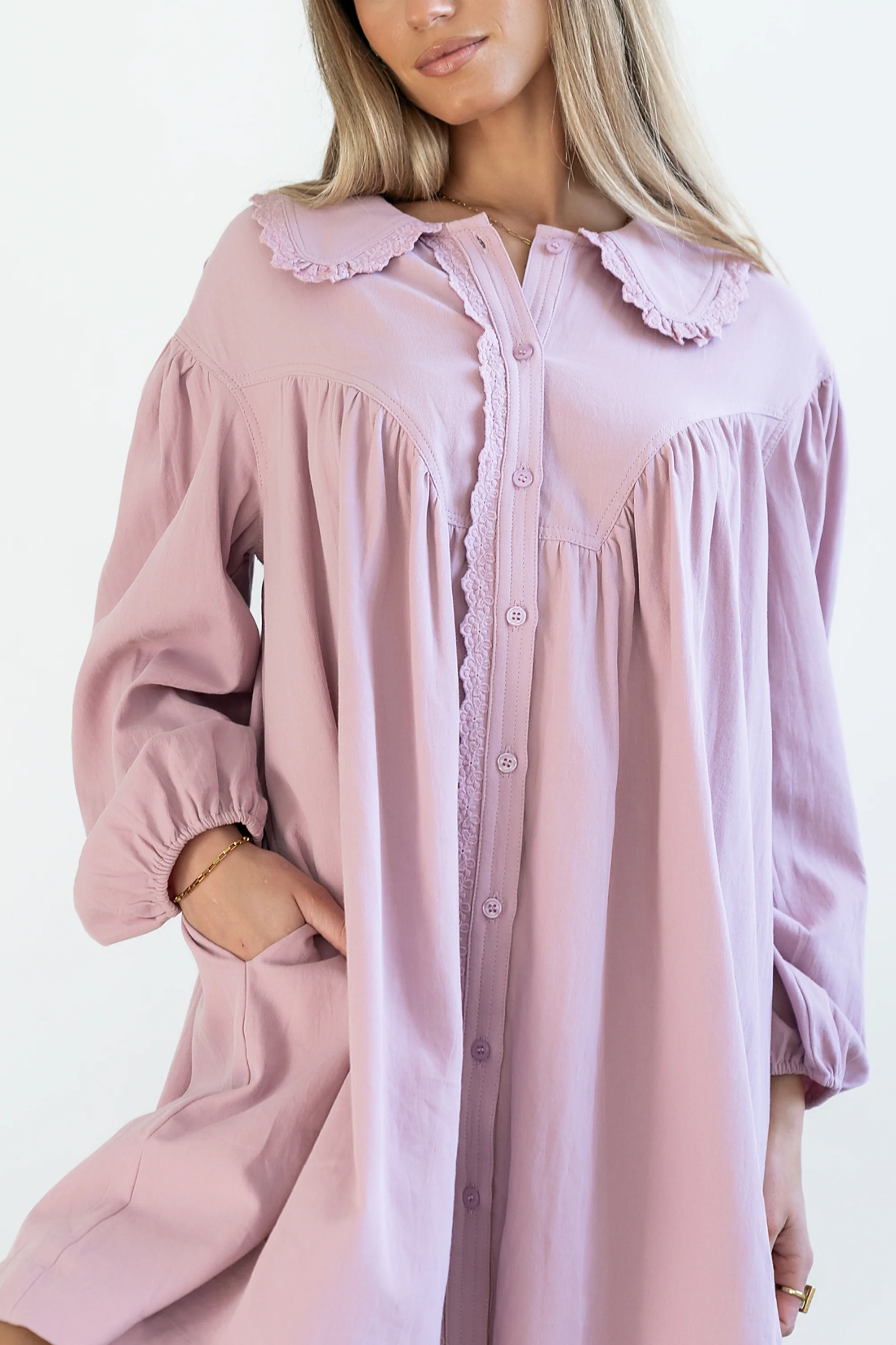 Bryce Baby Doll Dress - FINAL SALE - Image 4