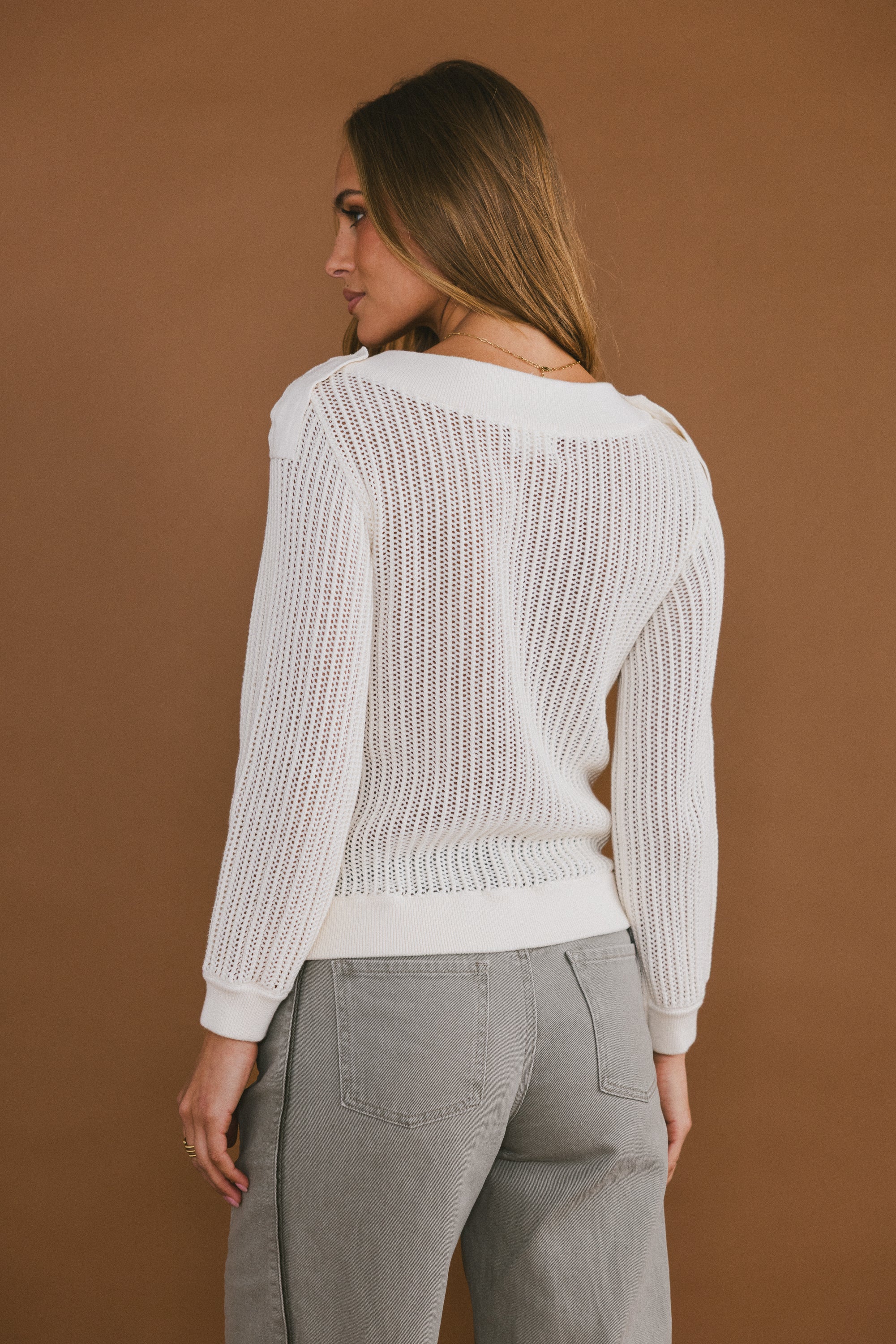 Brynn Braided Sweater - FINAL SALE - Image 7