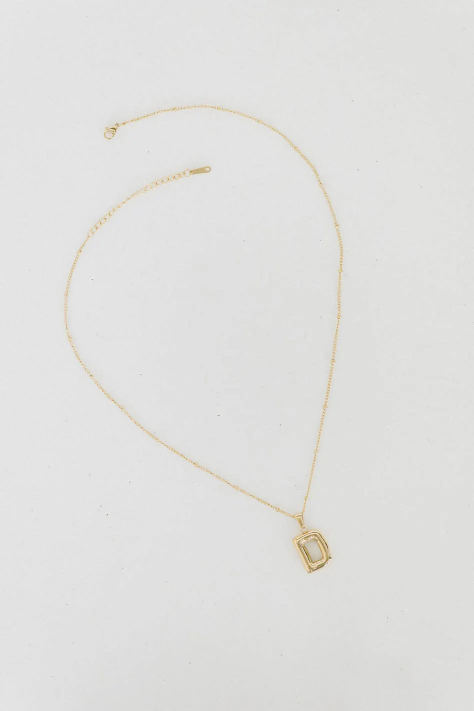 Bubble Letter Necklace - FINAL SALE - Image 3