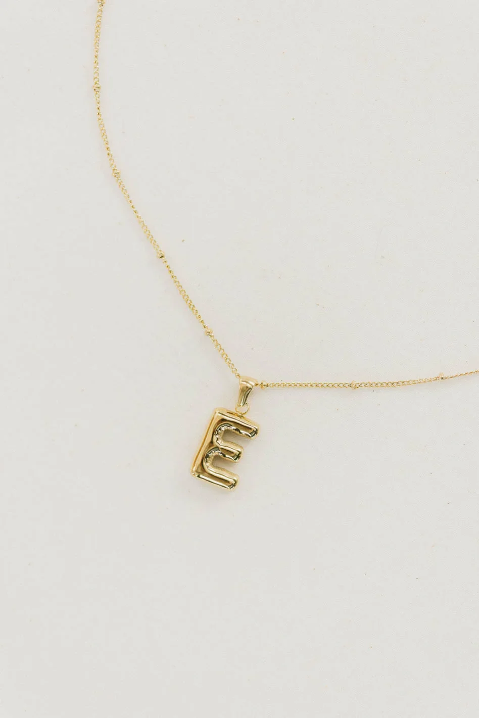 Bubble Letter Necklace - FINAL SALE - Image 4