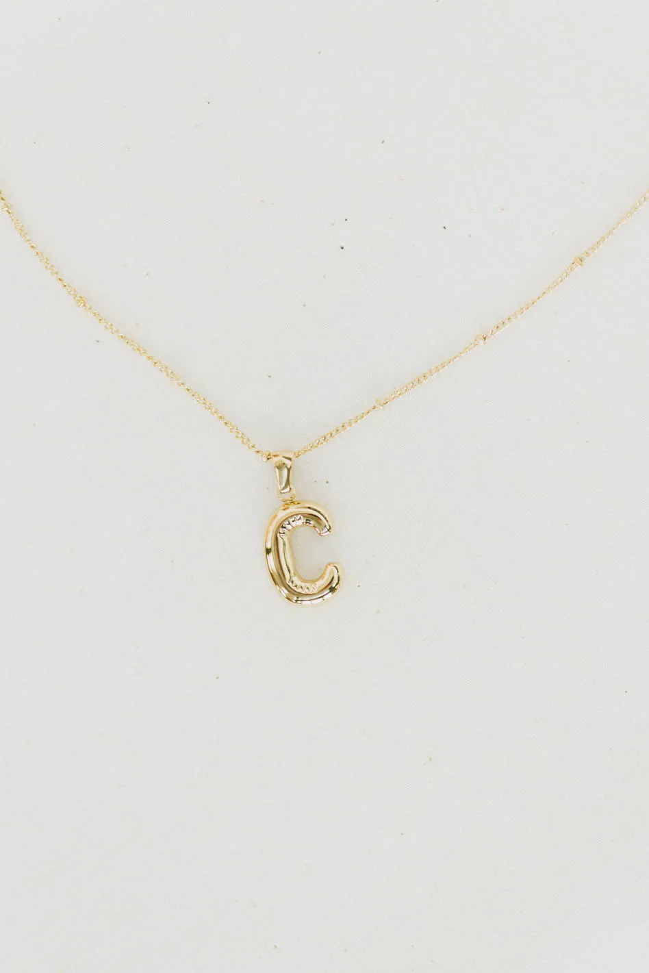 Bubble Letter Necklace - FINAL SALE - Image 5